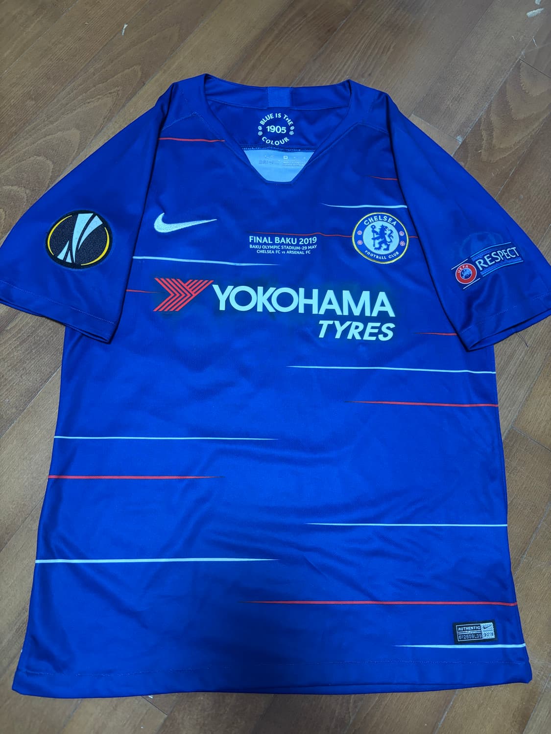 첼시 18-19 유로파 파이널 아자르 유니폼 상품이미지1
