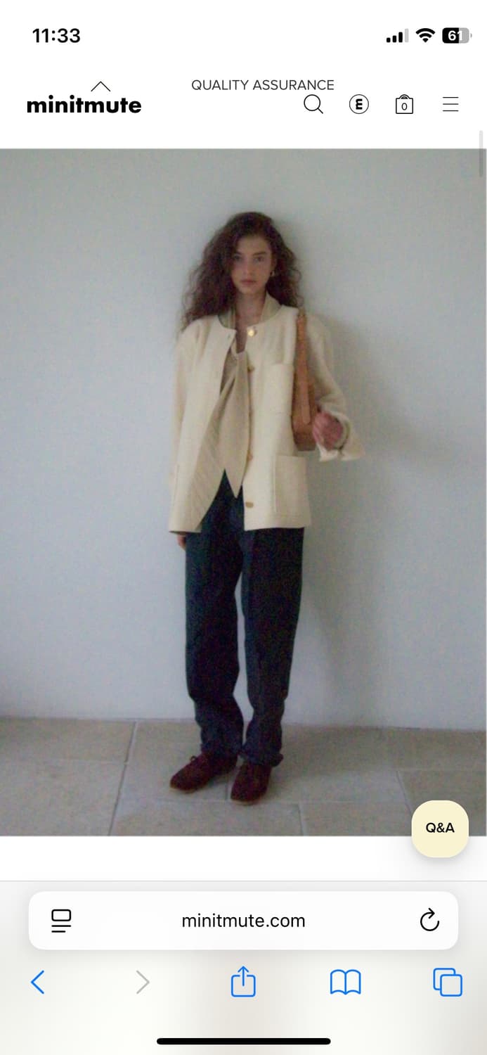 미닛뮤트 - 바톤백 미니 카멜 상품이미지3