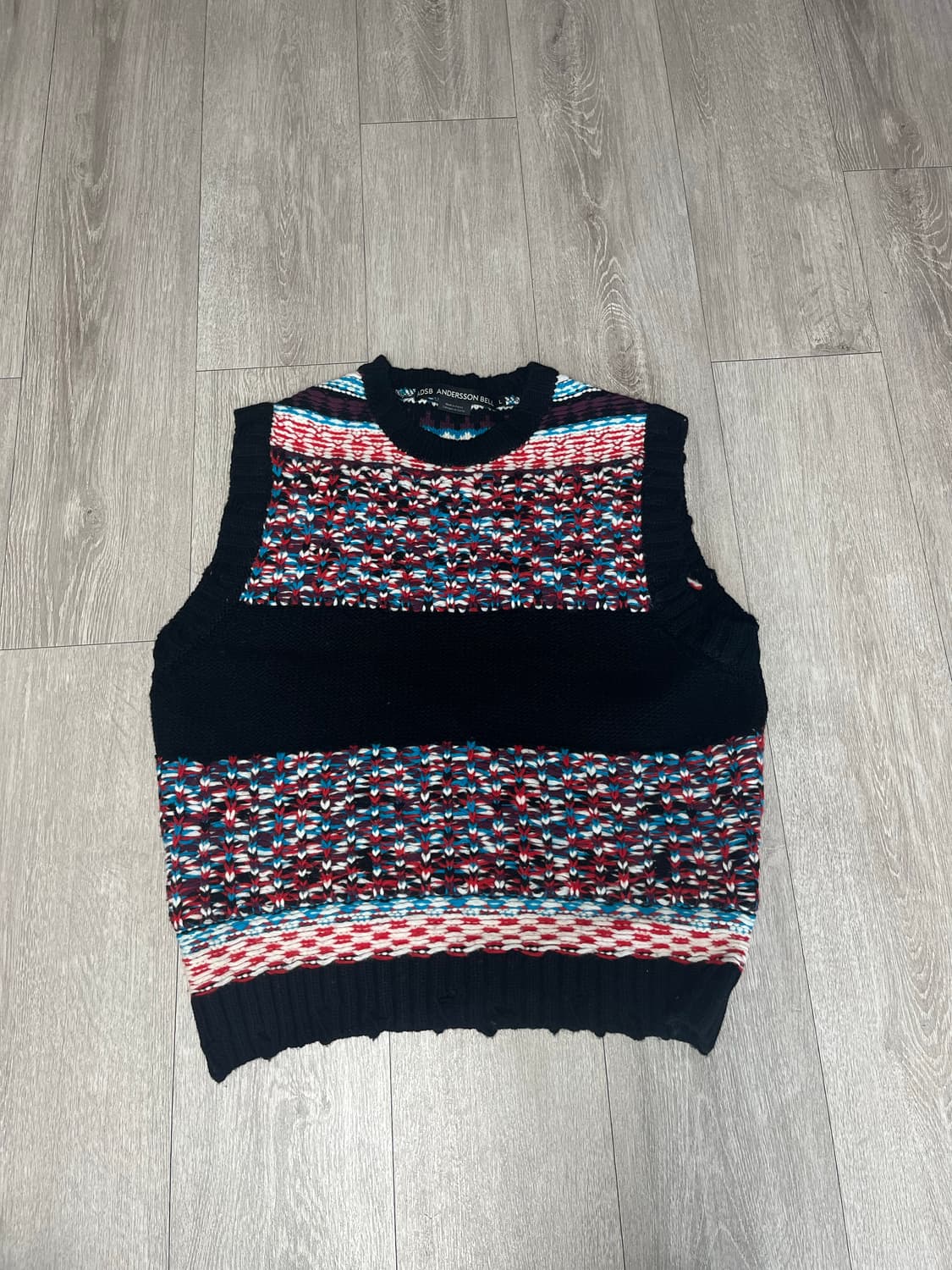 Andersson Bell Knit Crewneck Vest 상품이미지3
