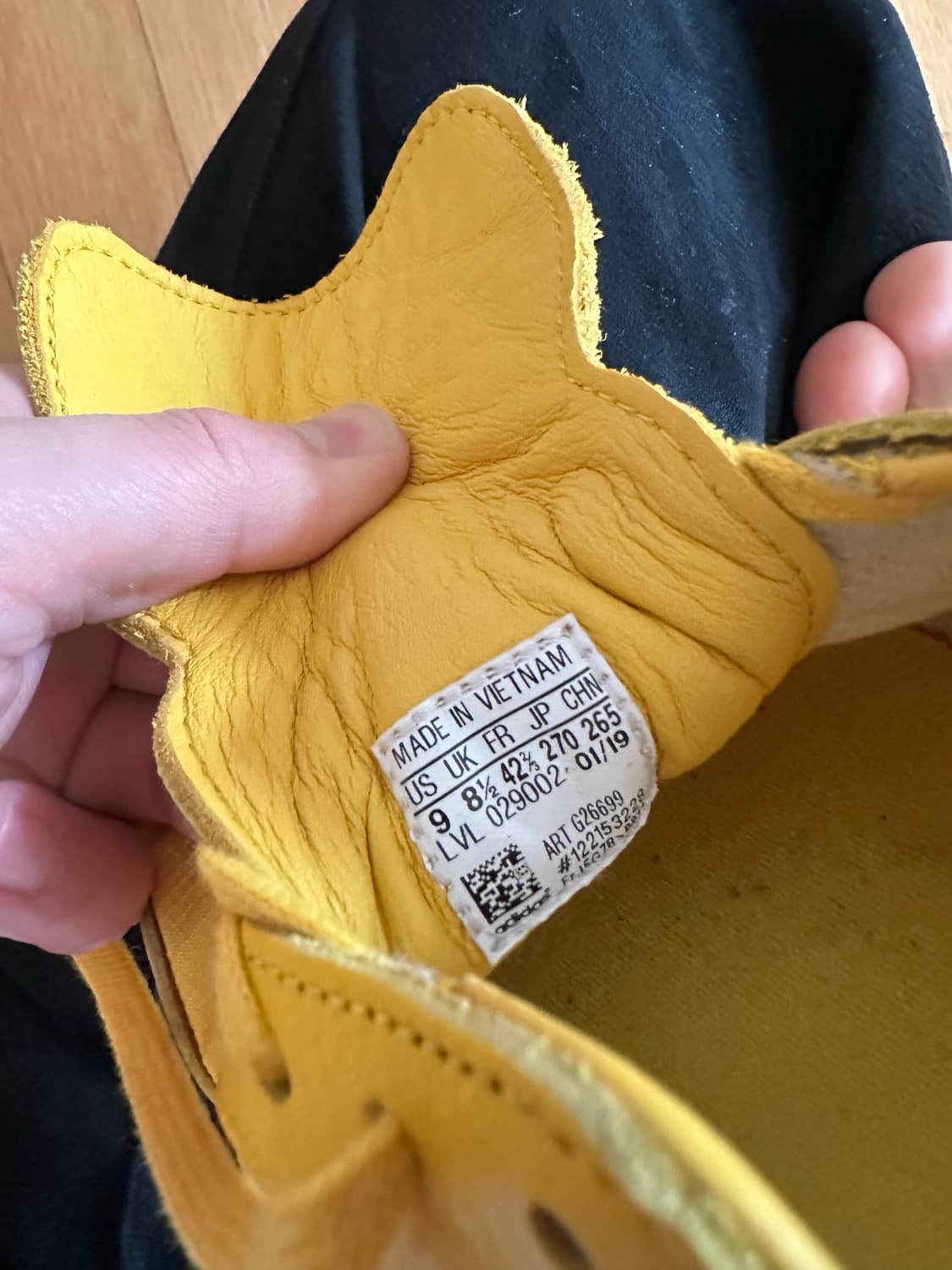 아디다스 삼바 오이스터 콜라보 270 (US9) 옐로우 상품이미지6