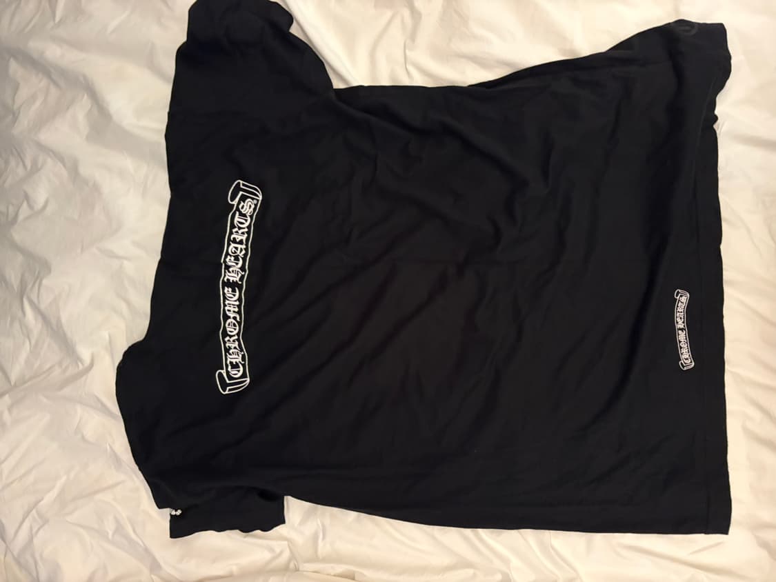 xxl)크롬하츠 스크롤 로고 반팔 상품이미지2