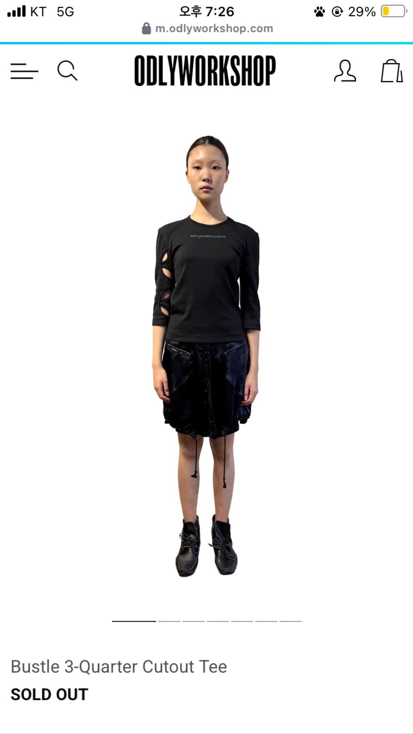 odlworkshop cut out top(m) 상품이미지1