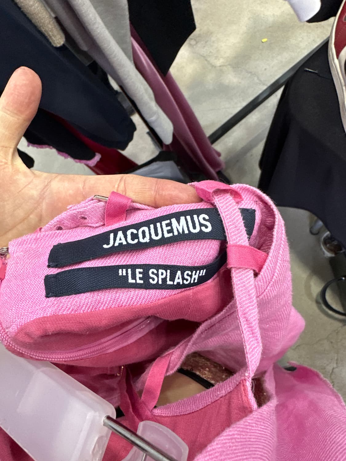 Jacquemus Limao 컷아웃 트윌 홀터넥 미니 드레스 / 상품이미지4