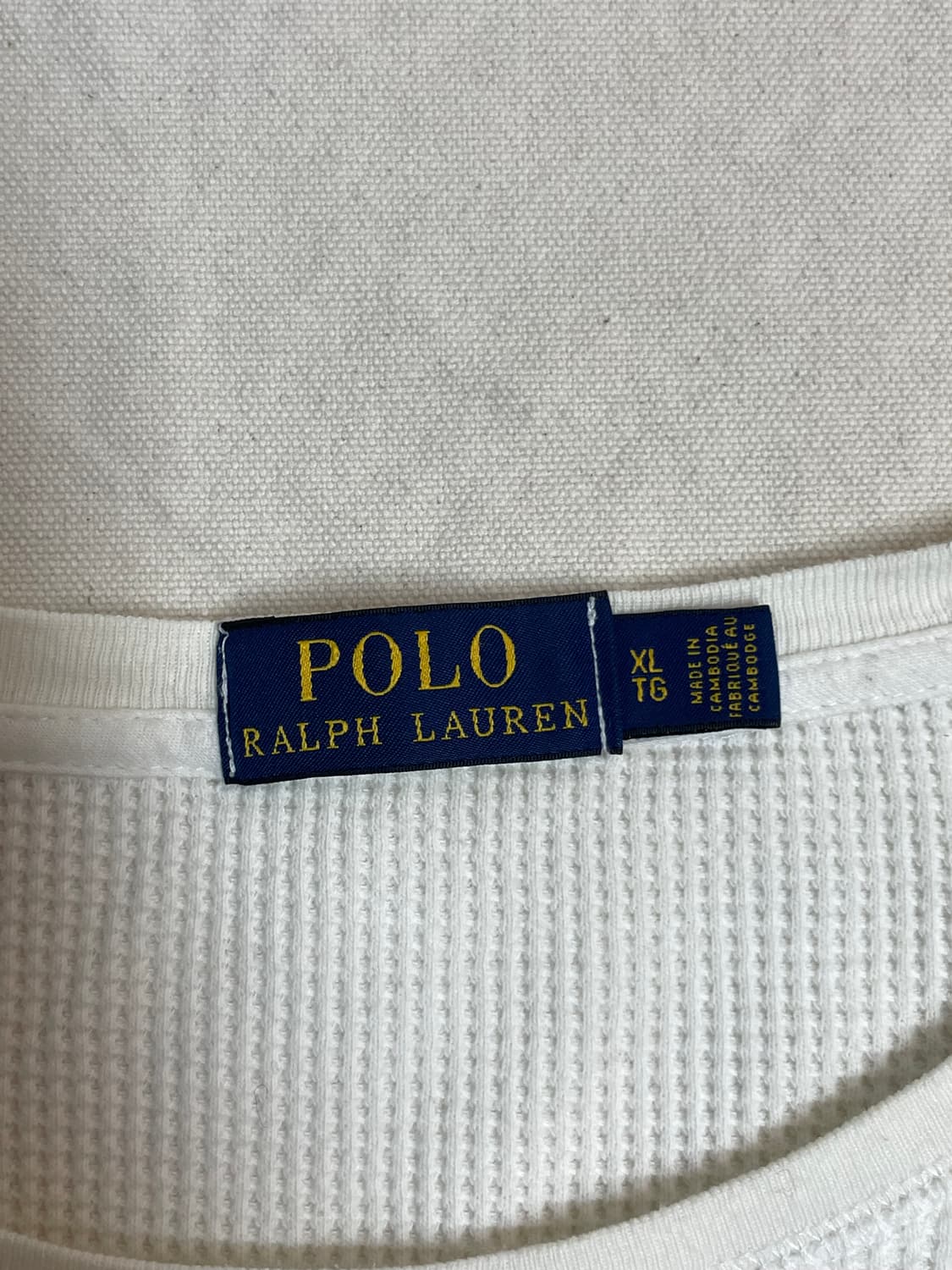 폴로 와플 롱슬리브  상품이미지6