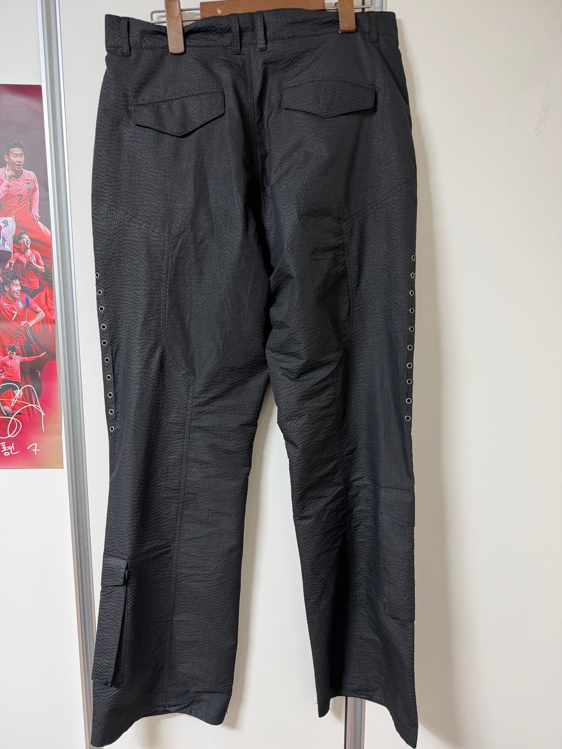 앤더슨벨 이타카타 카고 플레어 팬츠 apa639m(BLACK)  상품이미지5