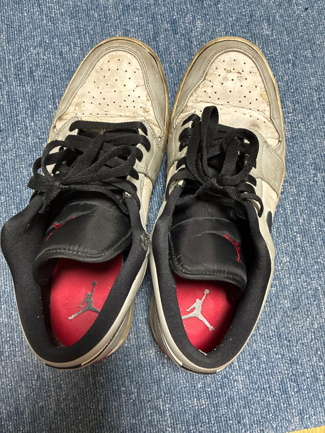 Nike 조던1로우 울프그레이 상품이미지3