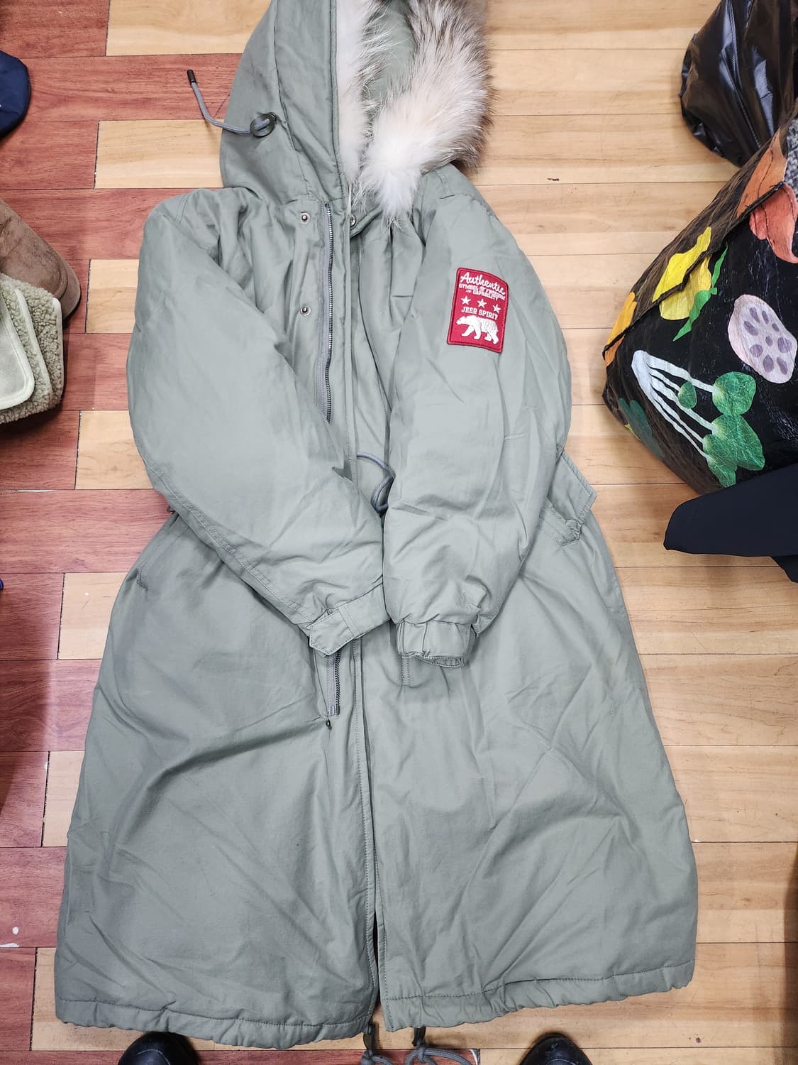 지프덕다운야상코트 상품이미지4