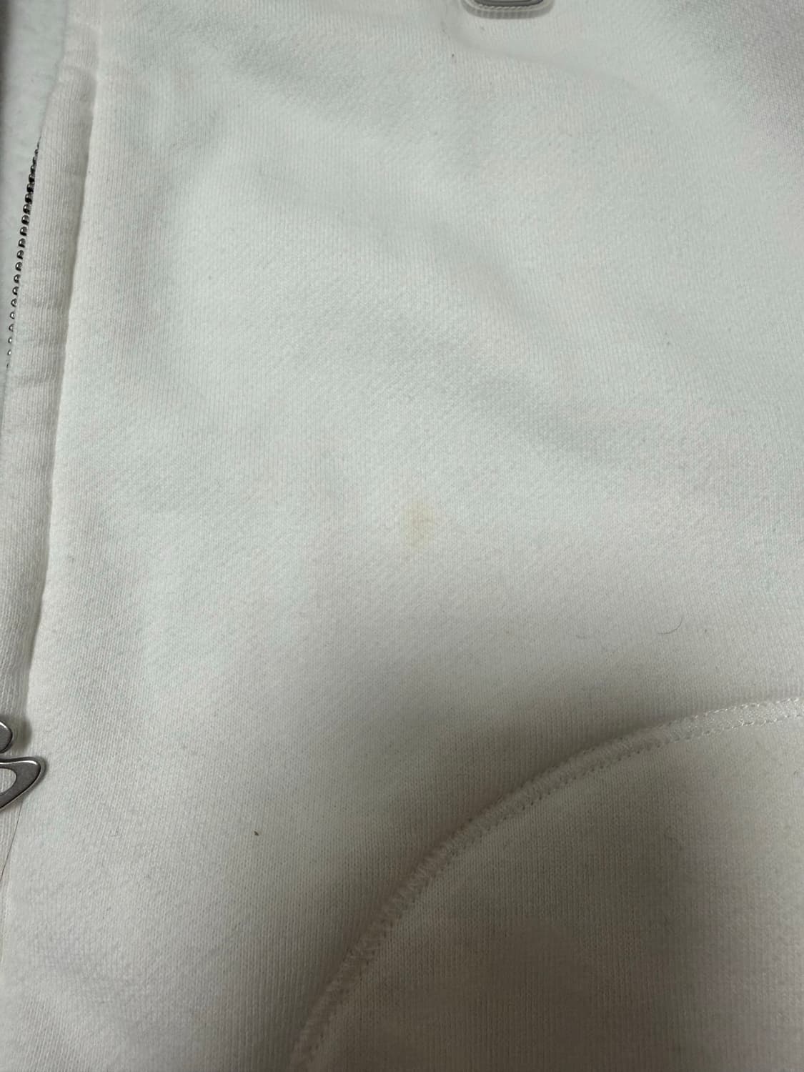 코이세이오 트윙클 후드 집업 화이트 상품이미지3