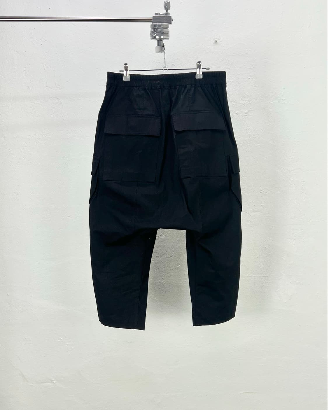 릭오웬스 블랙 18ss 드로우스트링 카고팬츠 상품이미지6