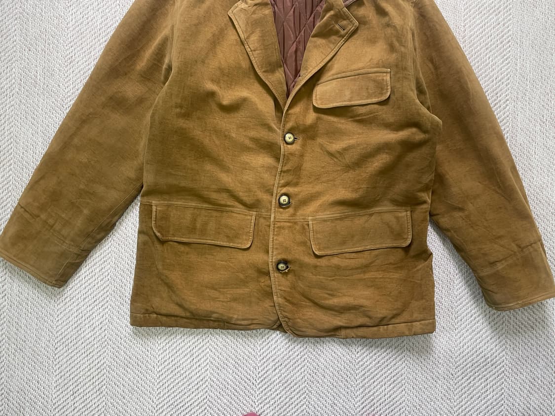 말보로 클래식 브라운 레더카라 헌팅자켓  J04162 상품이미지2