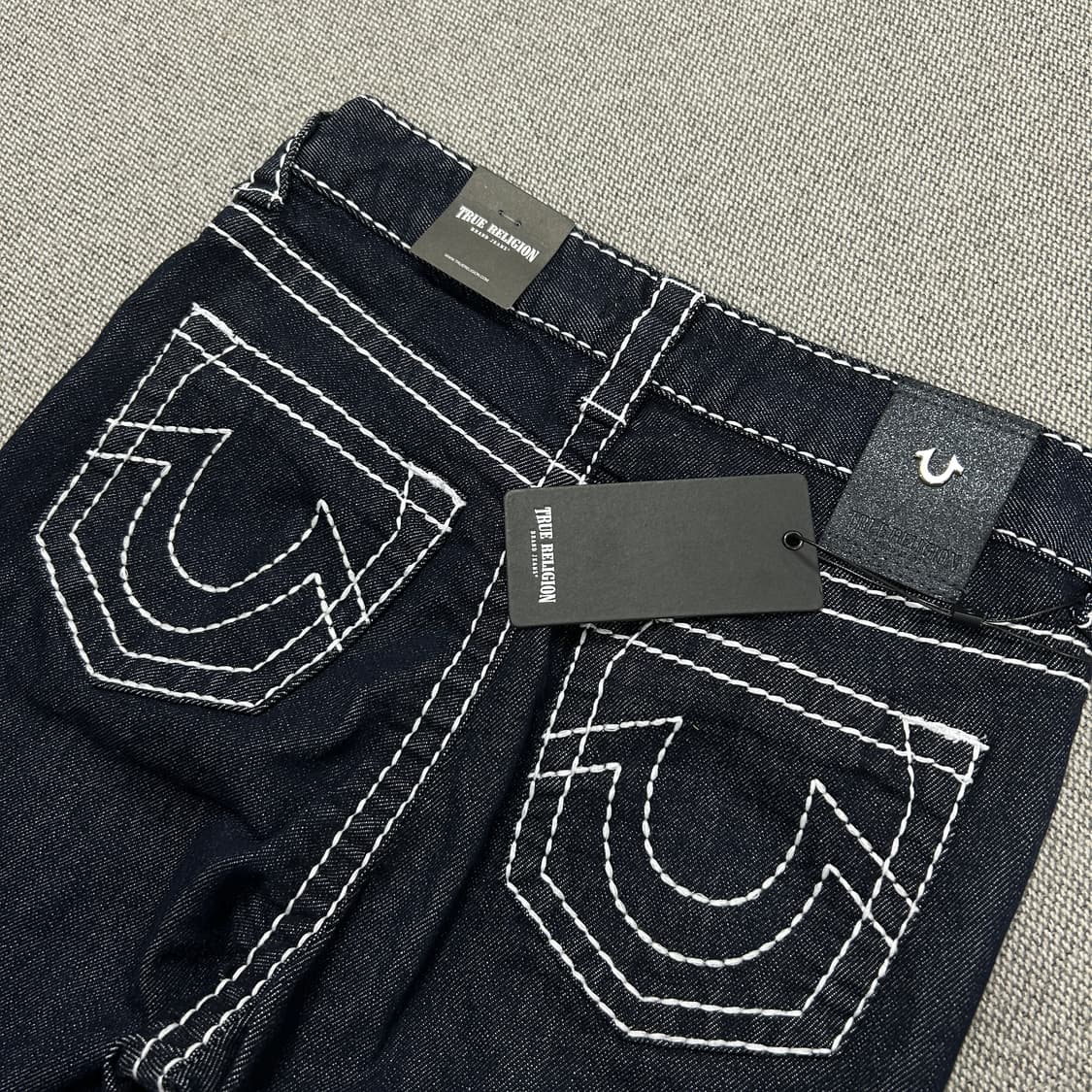 (새상품)트루릴리전 스티치 플레어 데님팬츠(27) 상품이미지2