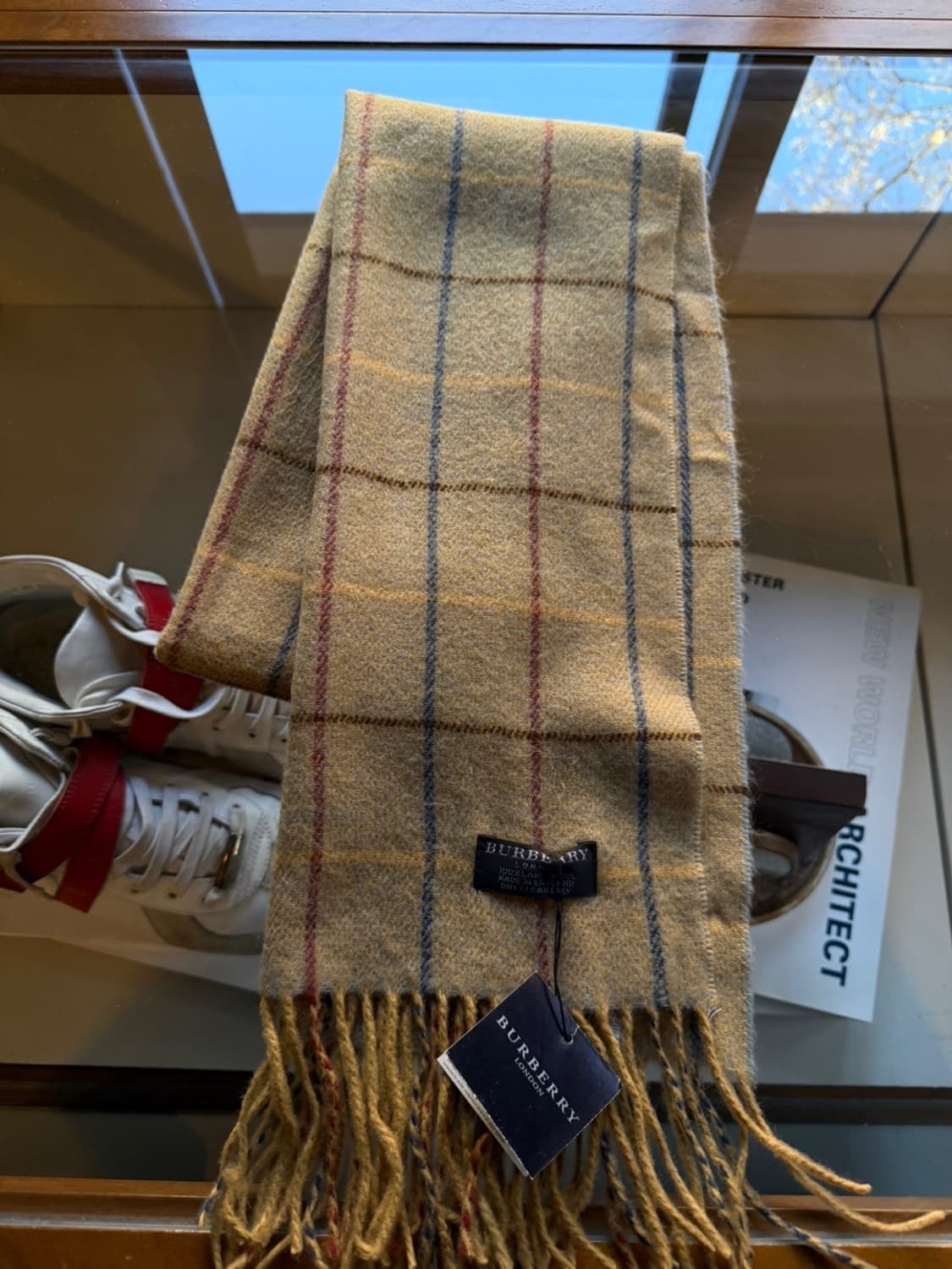 버버리 램스울 머플러 상품이미지1