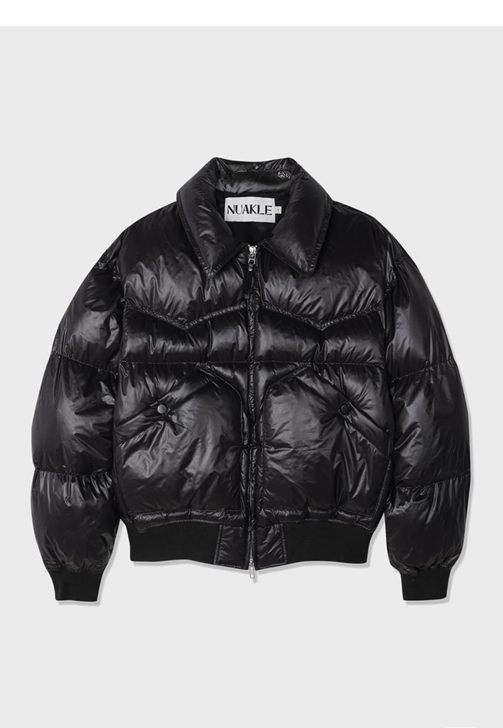 누아클레 웨스턴 카라 패딩 상품이미지1