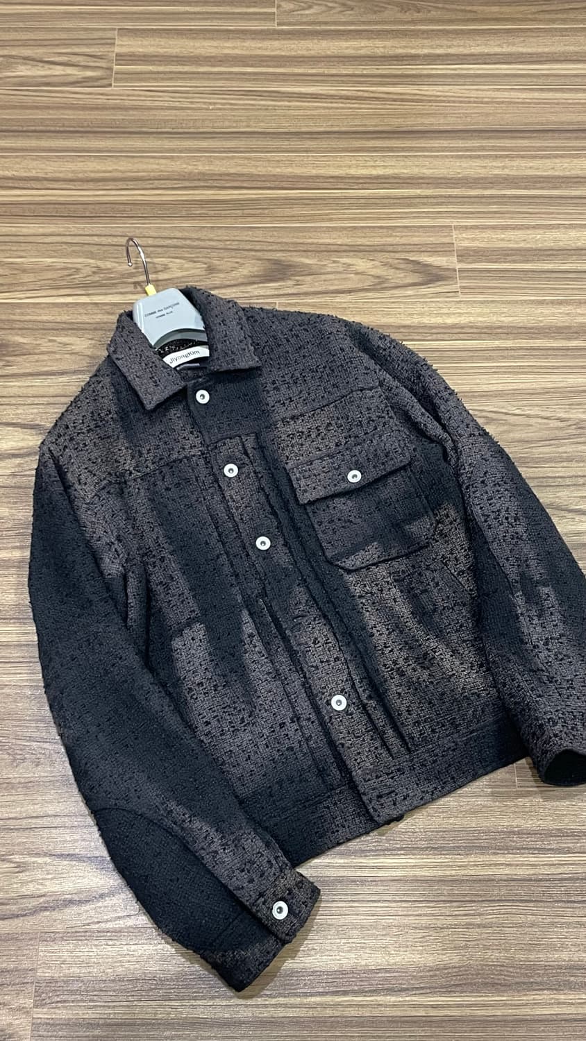 지용킴 24ss 트위드 트러커 자켓 상품이미지1