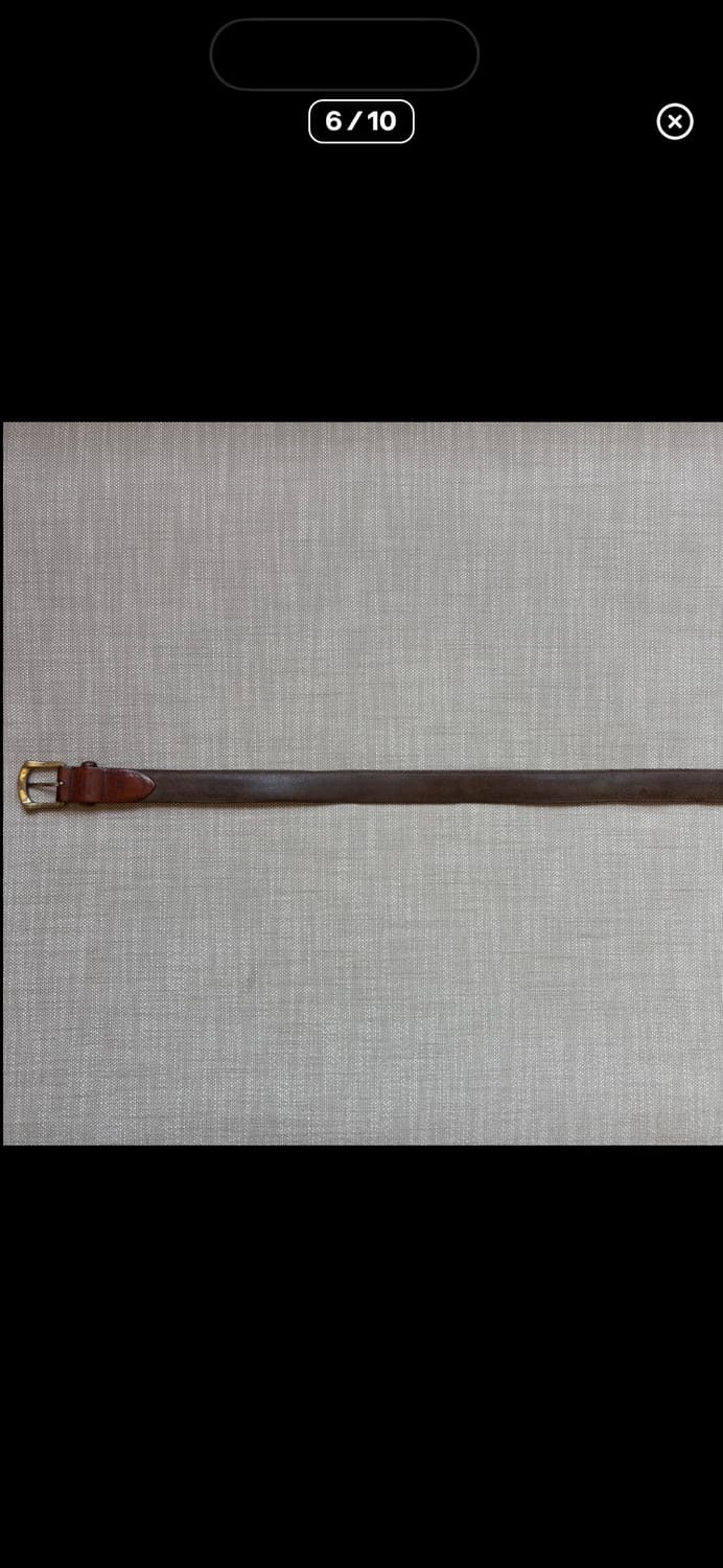 90s 아르헨티나 Full Grain Cowhide 솔브 버클 상품이미지6