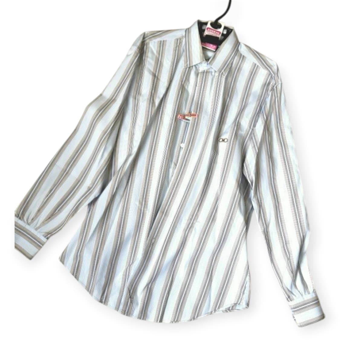 Salvatore ferragamo Striped Button Up 상품이미지2