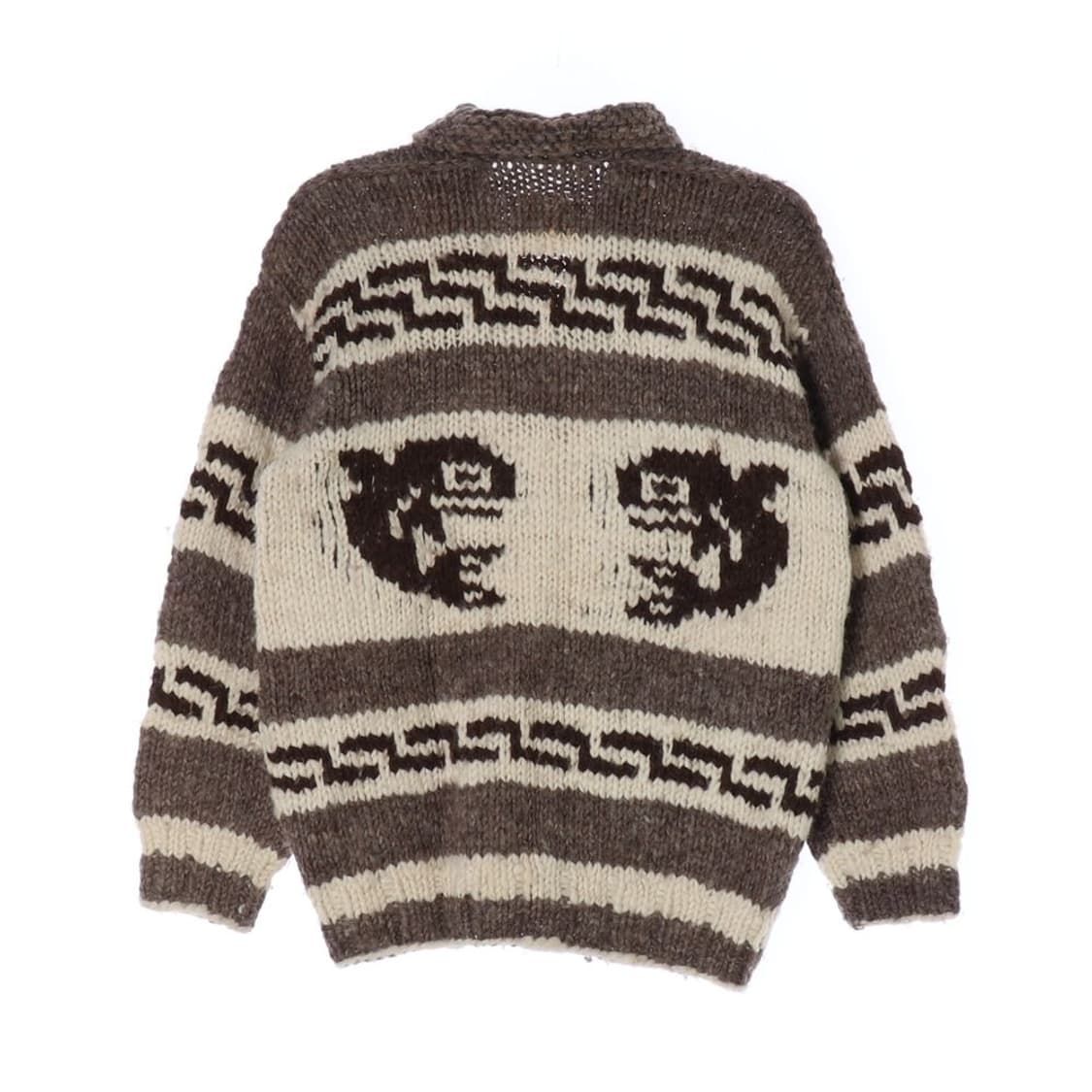 코위찬 인디언 울 100% 핸드메이드 니트자켓 상품이미지4