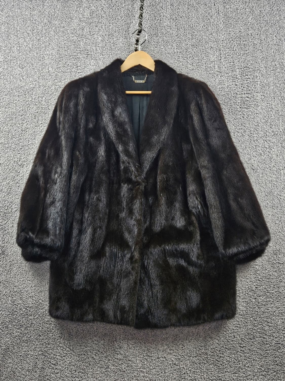 진도 모피 사가 밍크 퍼 숏 코트 자켓 ( 77 ) / 10918 상품이미지1