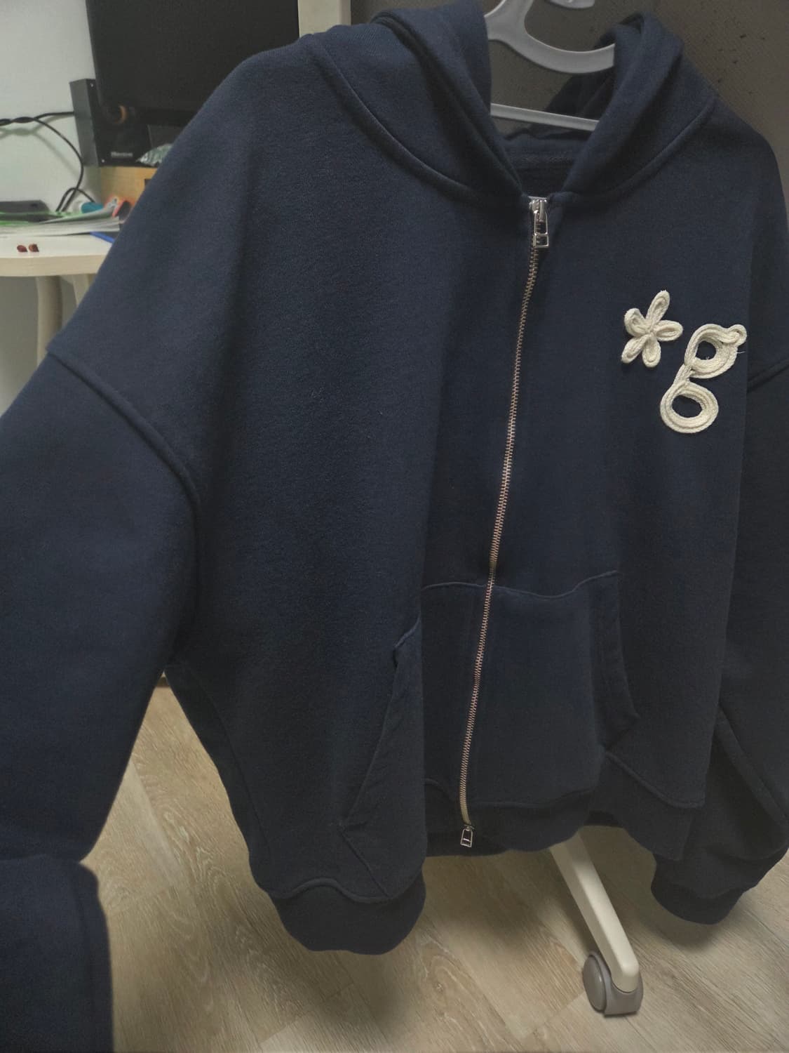 글런든 네이비 후드집업 2사이즈 상품이미지3