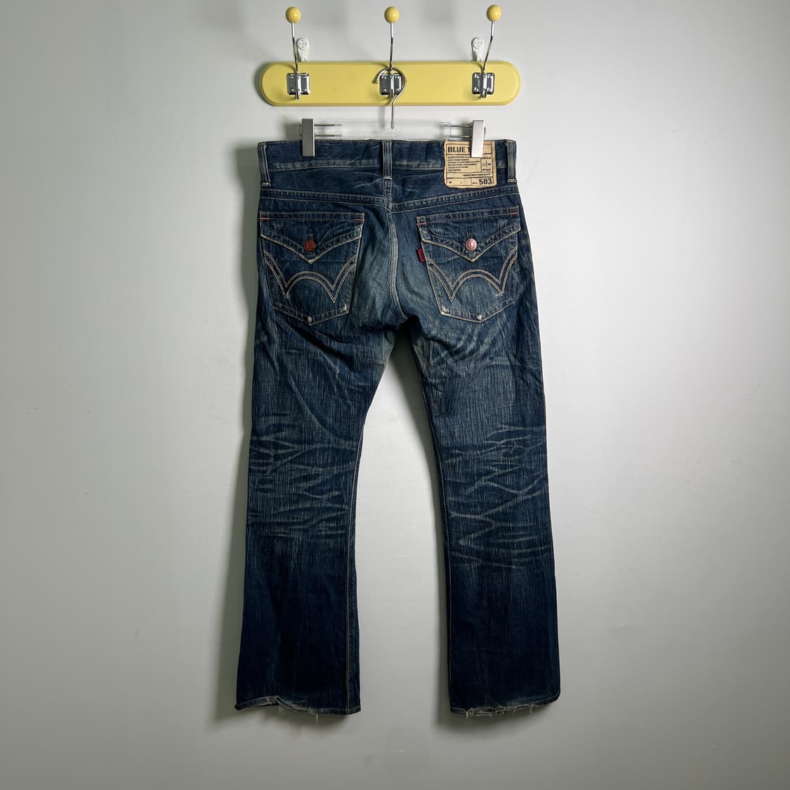 Edwin 에드윈 503 블루트립 부츠컷 데님 팬츠 32 상품이미지2