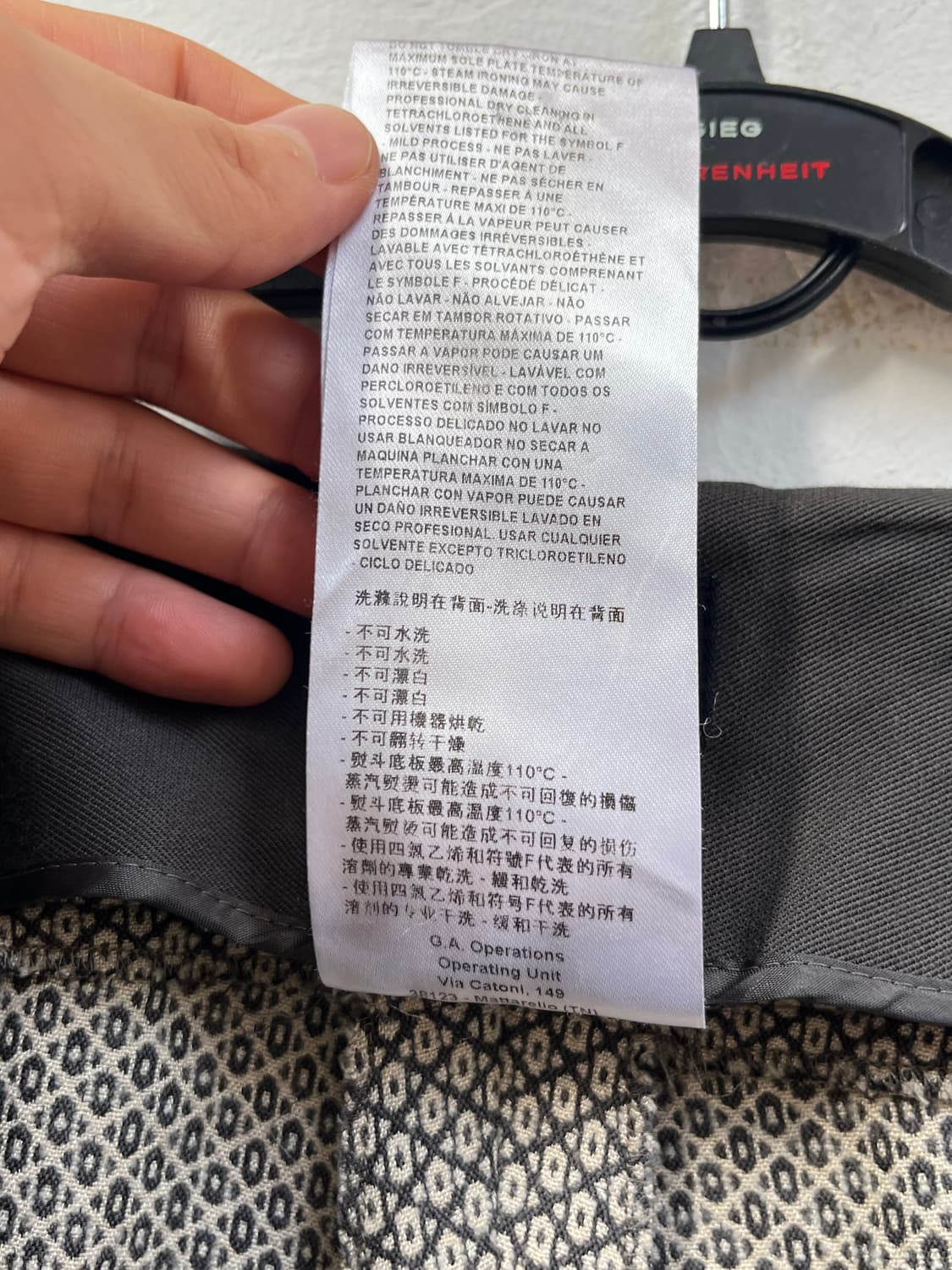 Giorgio Armani 빈티지 슬랙스 W39 상품이미지4