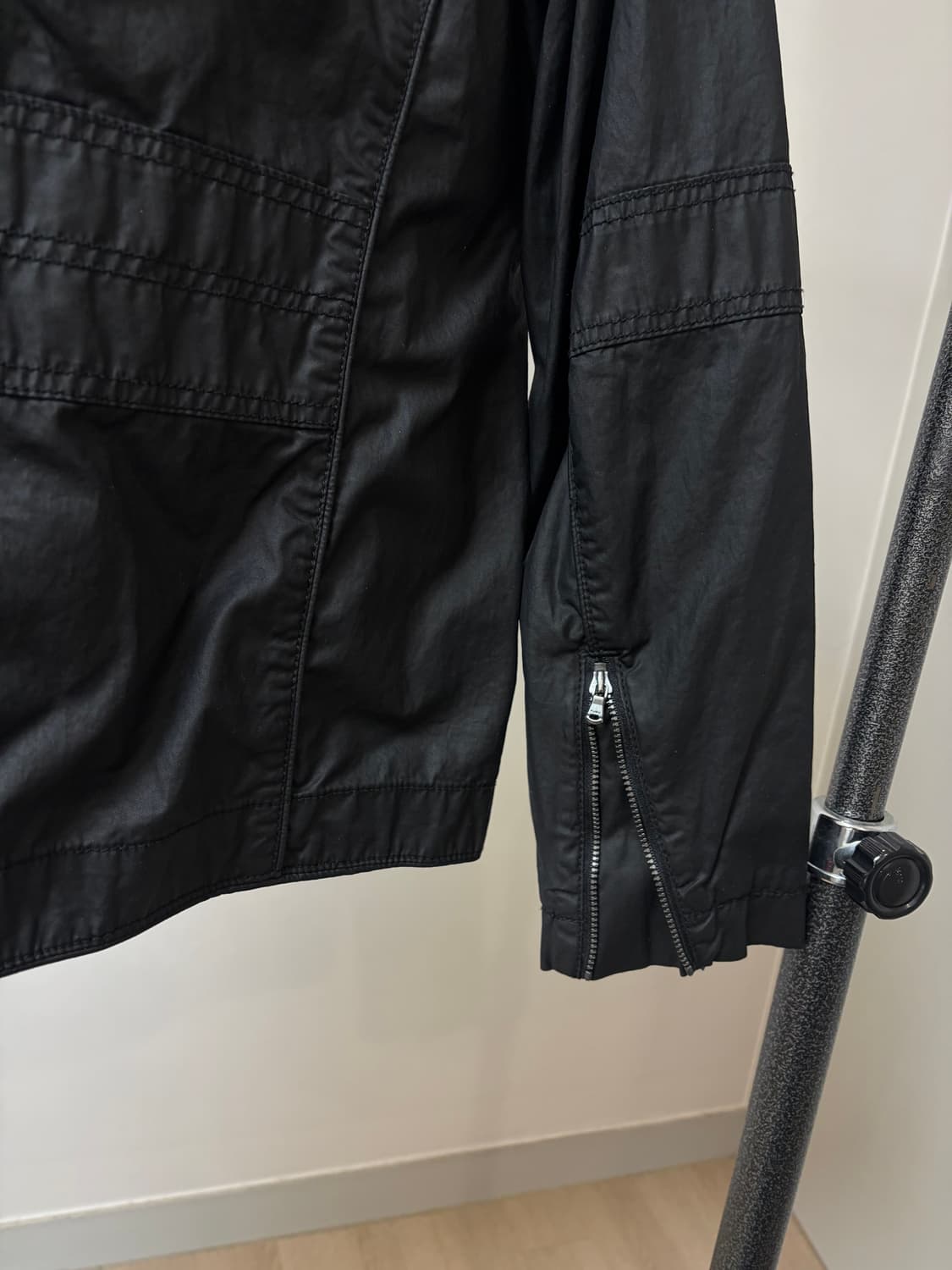 (L) Fubu 후부 코팅 락시크 블루종 자켓 상품이미지5