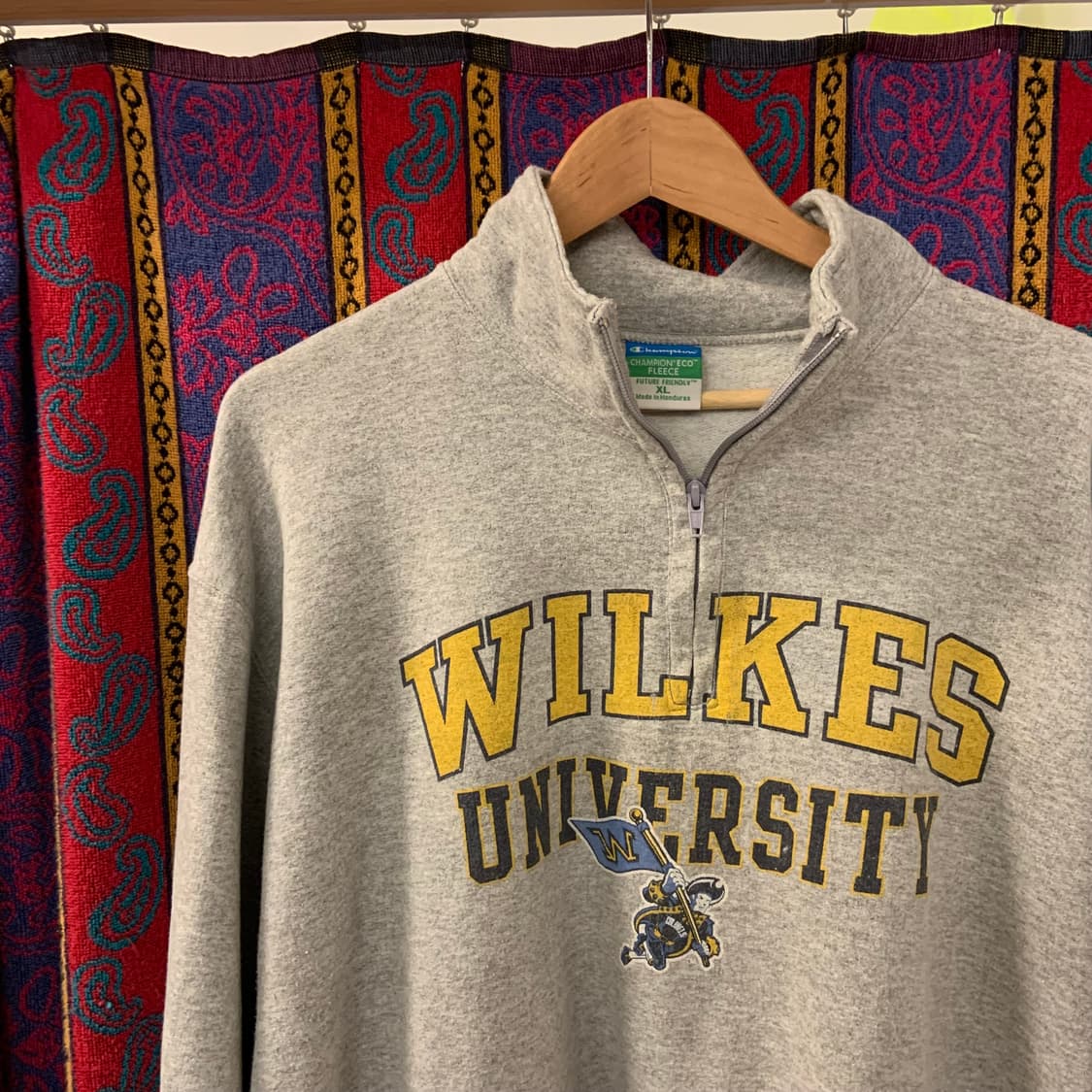 90s 챔피온 에코플리스 반집업 스웻 상품이미지2