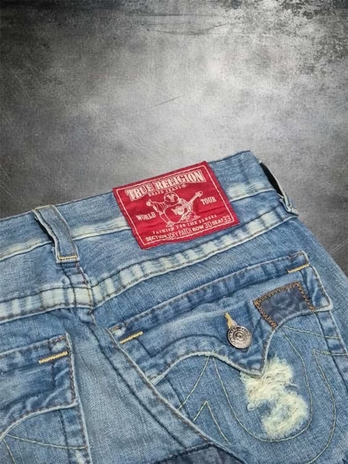 [True Religion] Patch flare jeans 상품이미지3