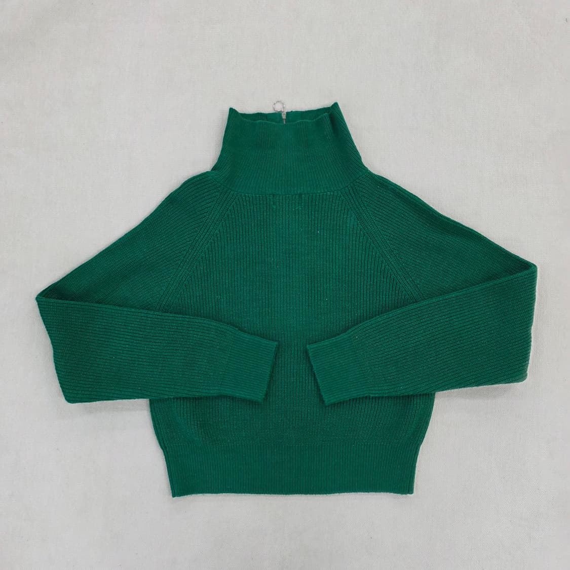 WS 커버낫 클로버하트 하프 집업 니트 0224J 상품이미지2