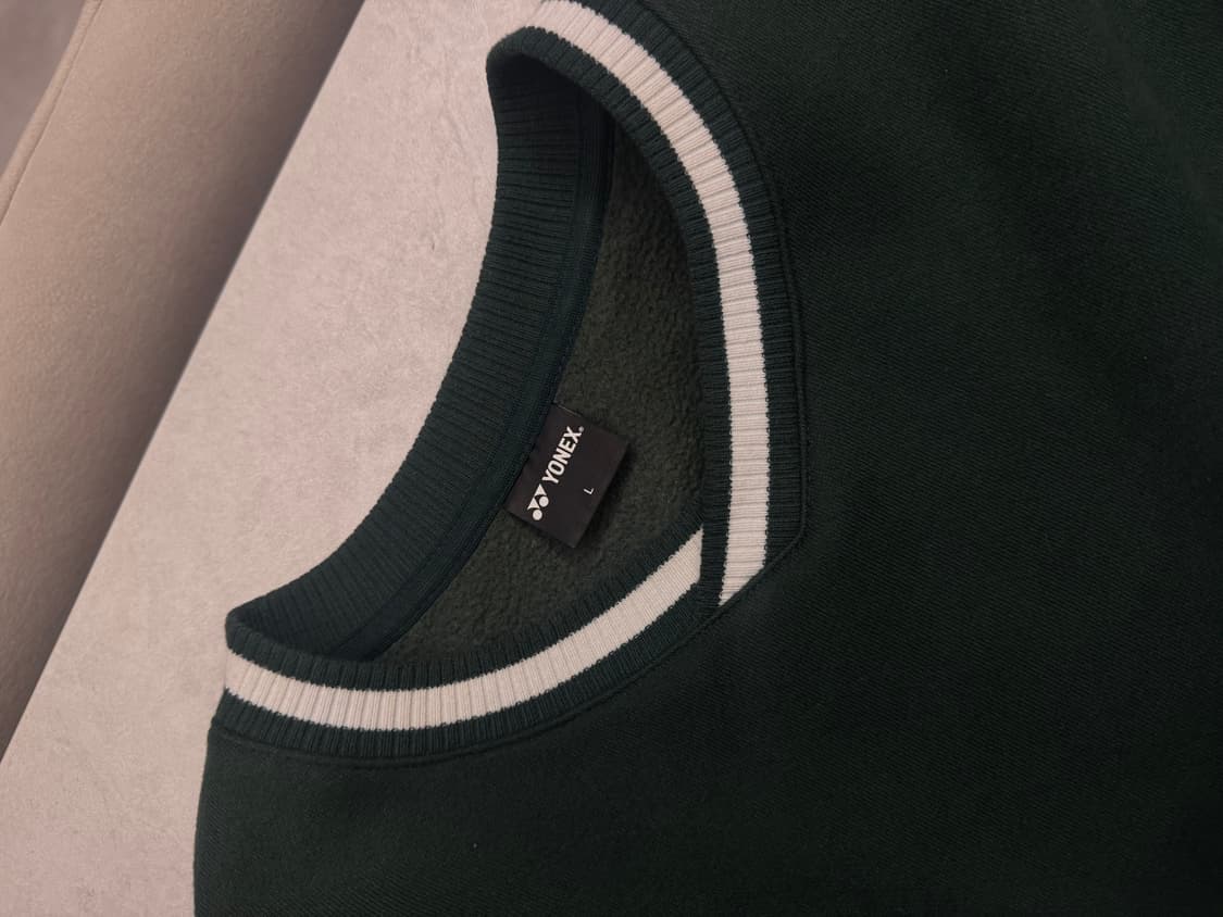 아이앱 스튜디오 x 요넥스 스웨트셔츠 그린 L 상품이미지2