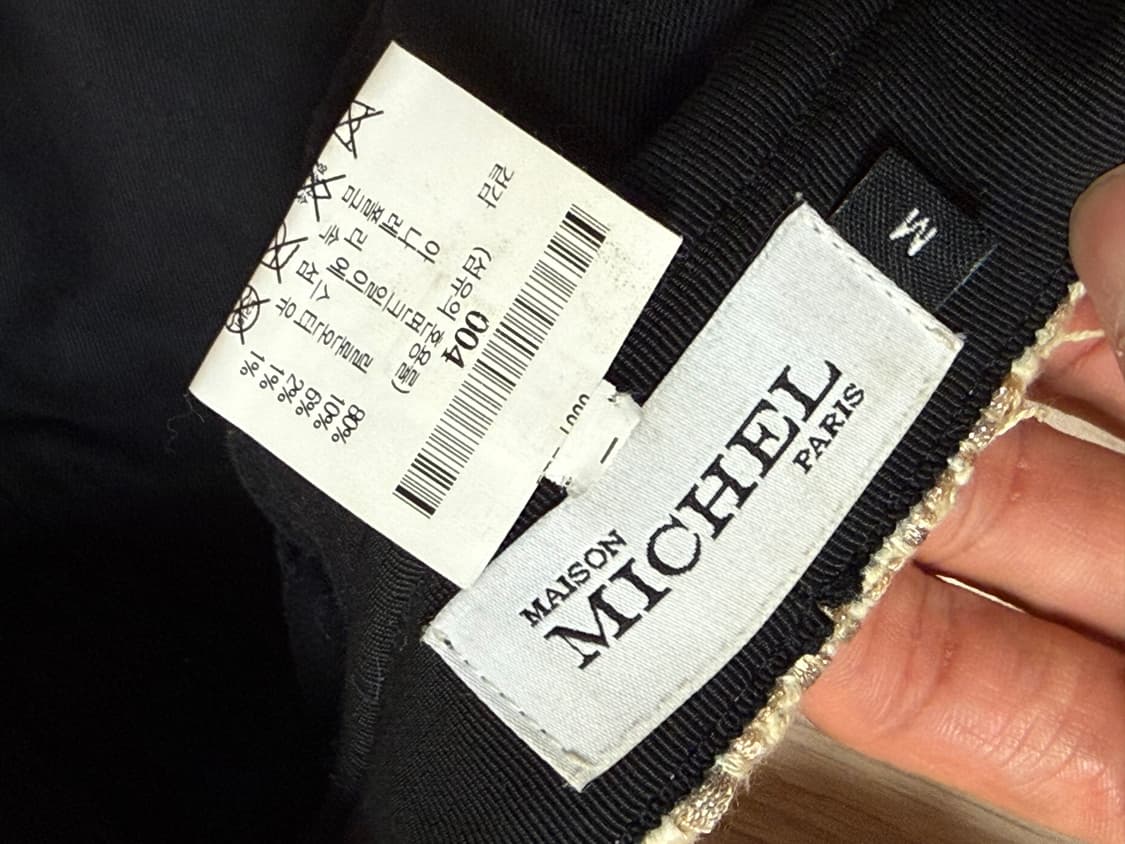 (샤넬공방) 메종미쉘 트위드 뉴스보이캡 M 상품이미지4