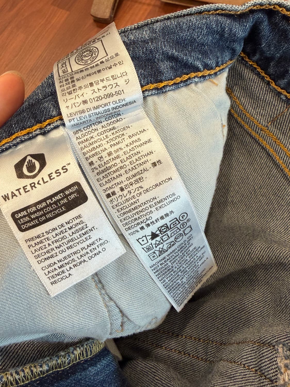 Levis 리바이스 505 데님 팬츠 (36inch) 상품이미지9