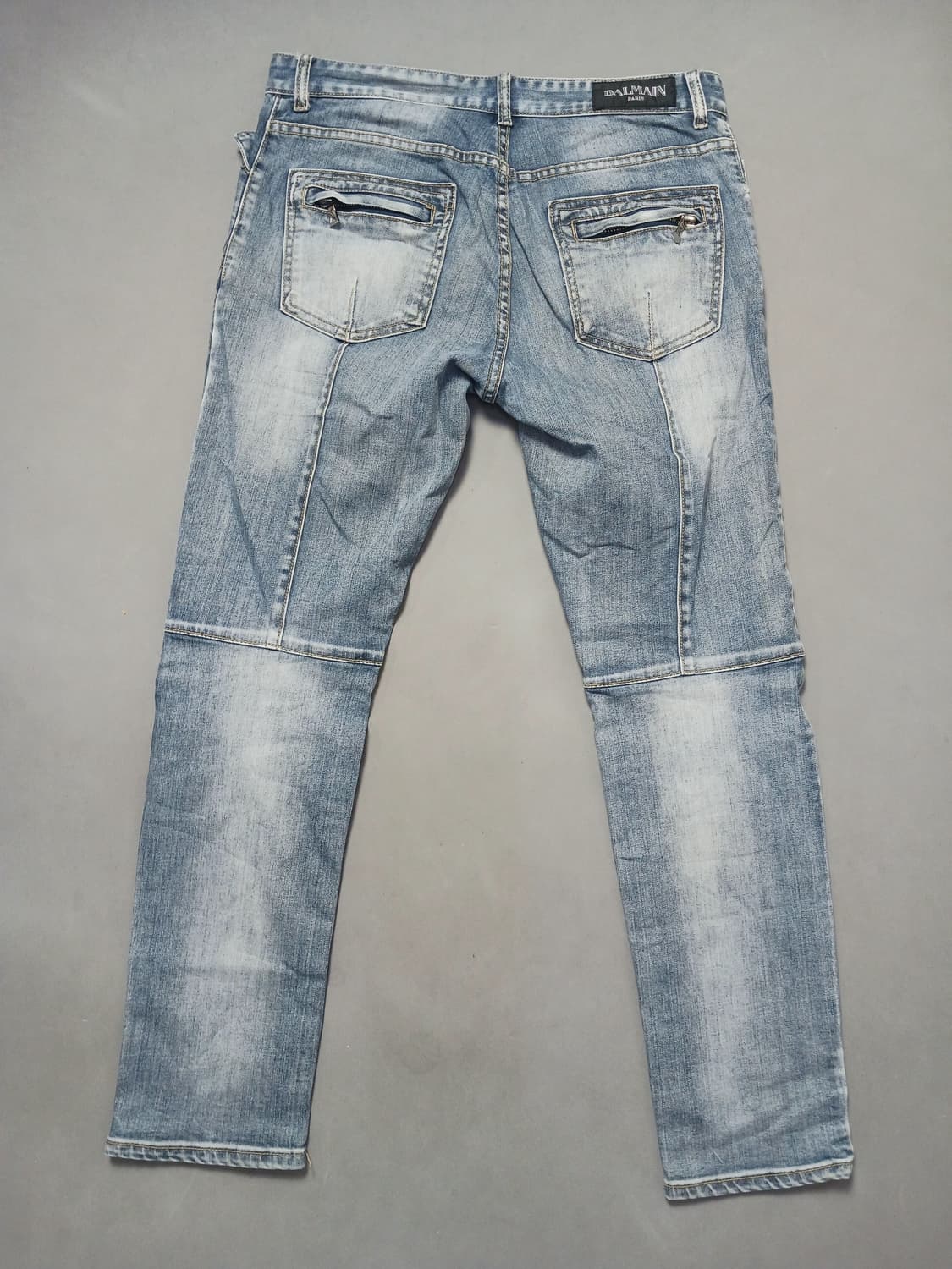 [34] 발망 연청 바이커진 청바지 상품이미지7