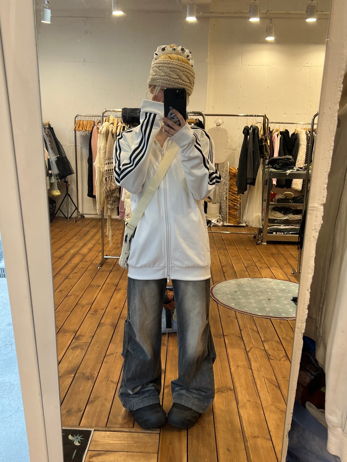 아디다스 파이어버드 화이트 져지 상품이미지6