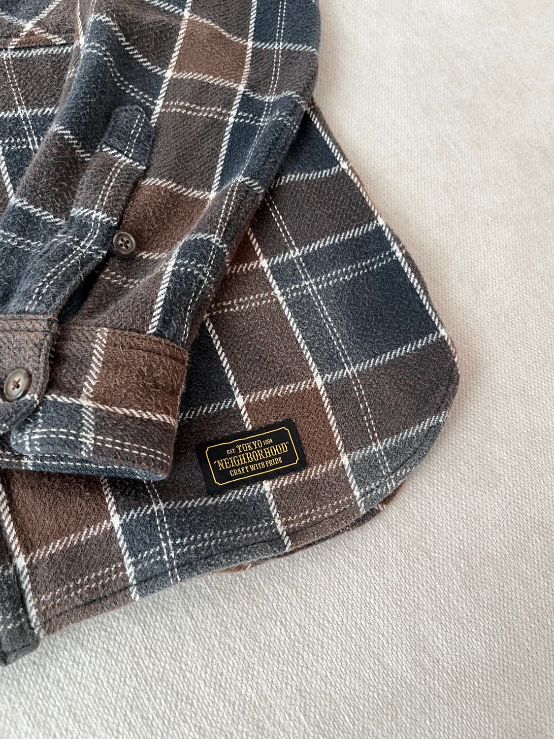 네이버후드 17fw 럼버 셔츠 상품이미지2