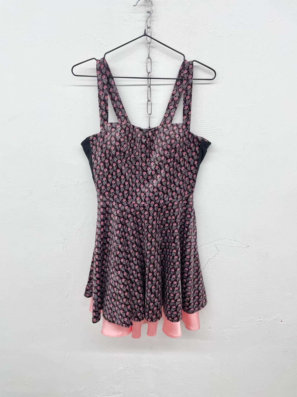 벨벳 플로럴 원피스 상품이미지4