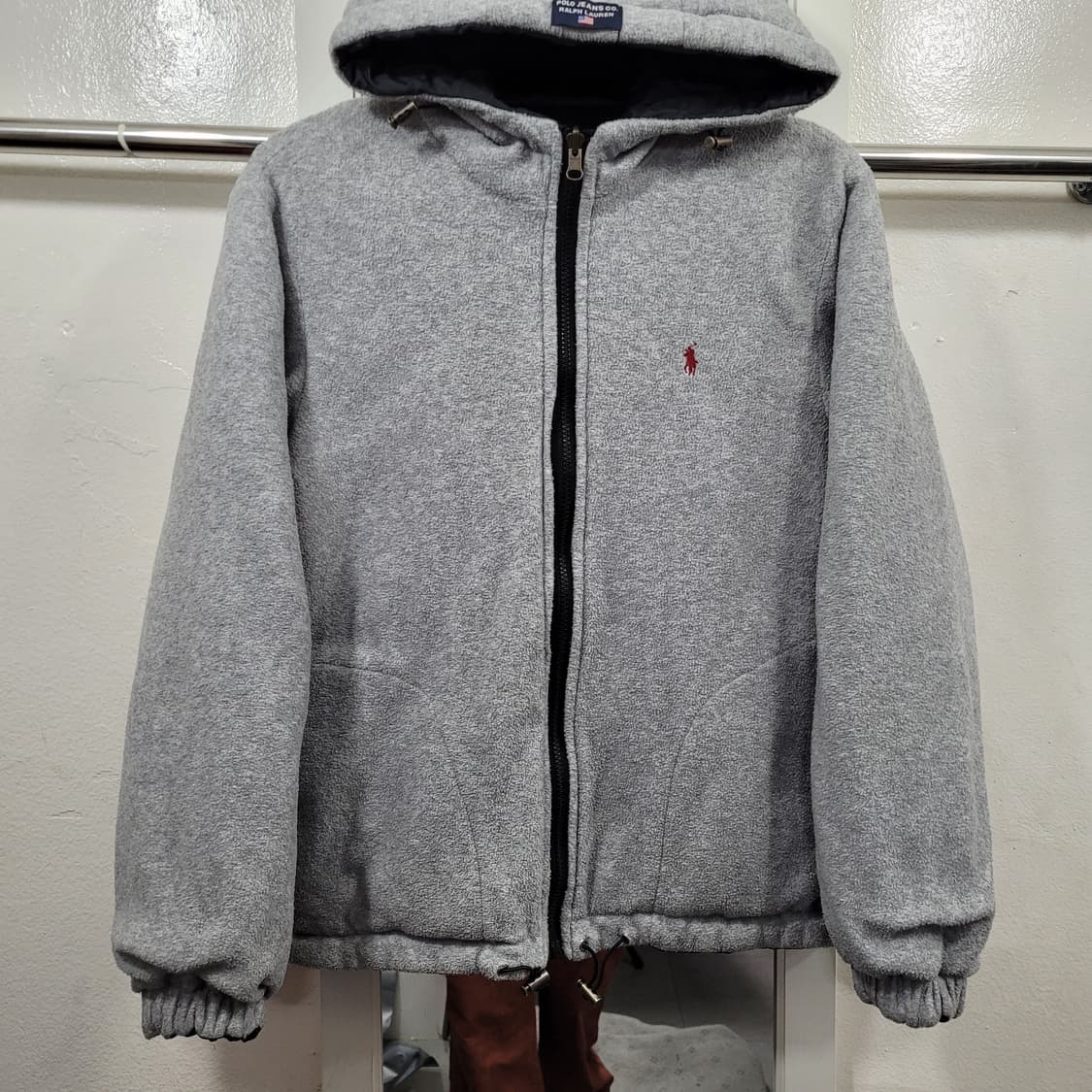 M 폴로 리버시블 후리스 후드점퍼 상품이미지4