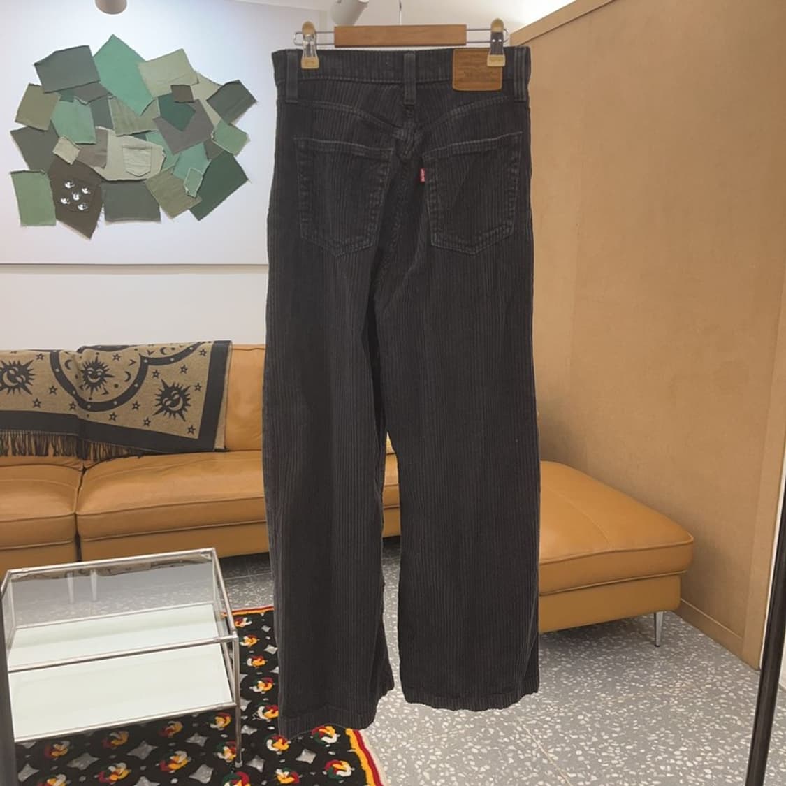 리바이스 올드스쿨 코듀로이 하이웨스트 코튼팬츠 25인치 C07191 상품이미지4