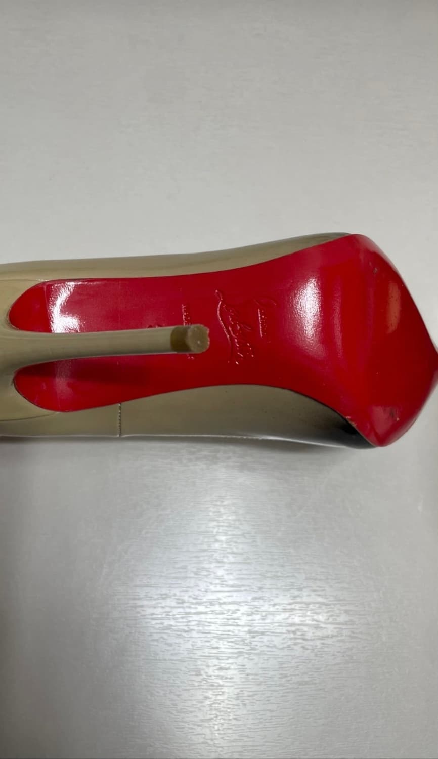 크리스찬 루부탱 투톤 펌프스 힐 상품이미지4