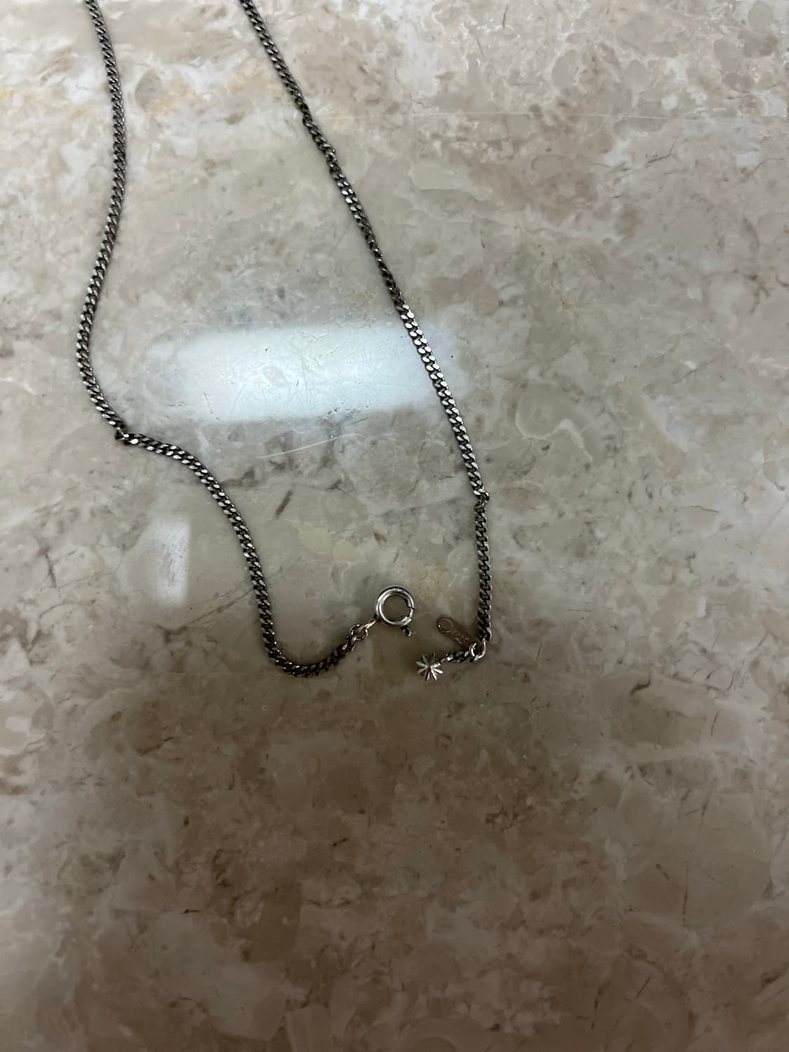 우드비X조실버 콘초 목걸이 실버 상품이미지2