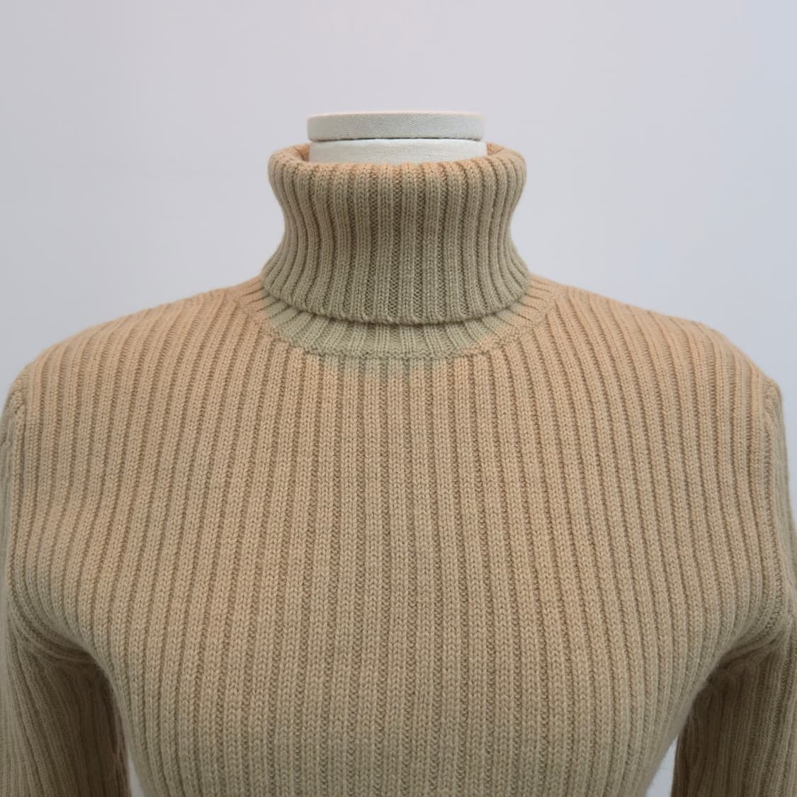 재팬 유니클로 울 100% 골지 터틀넥 니트 상품이미지3