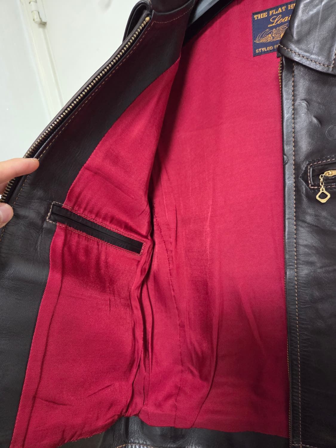 플랫헤드 호스하이드 가죽자켓 36사이즈 상품이미지3