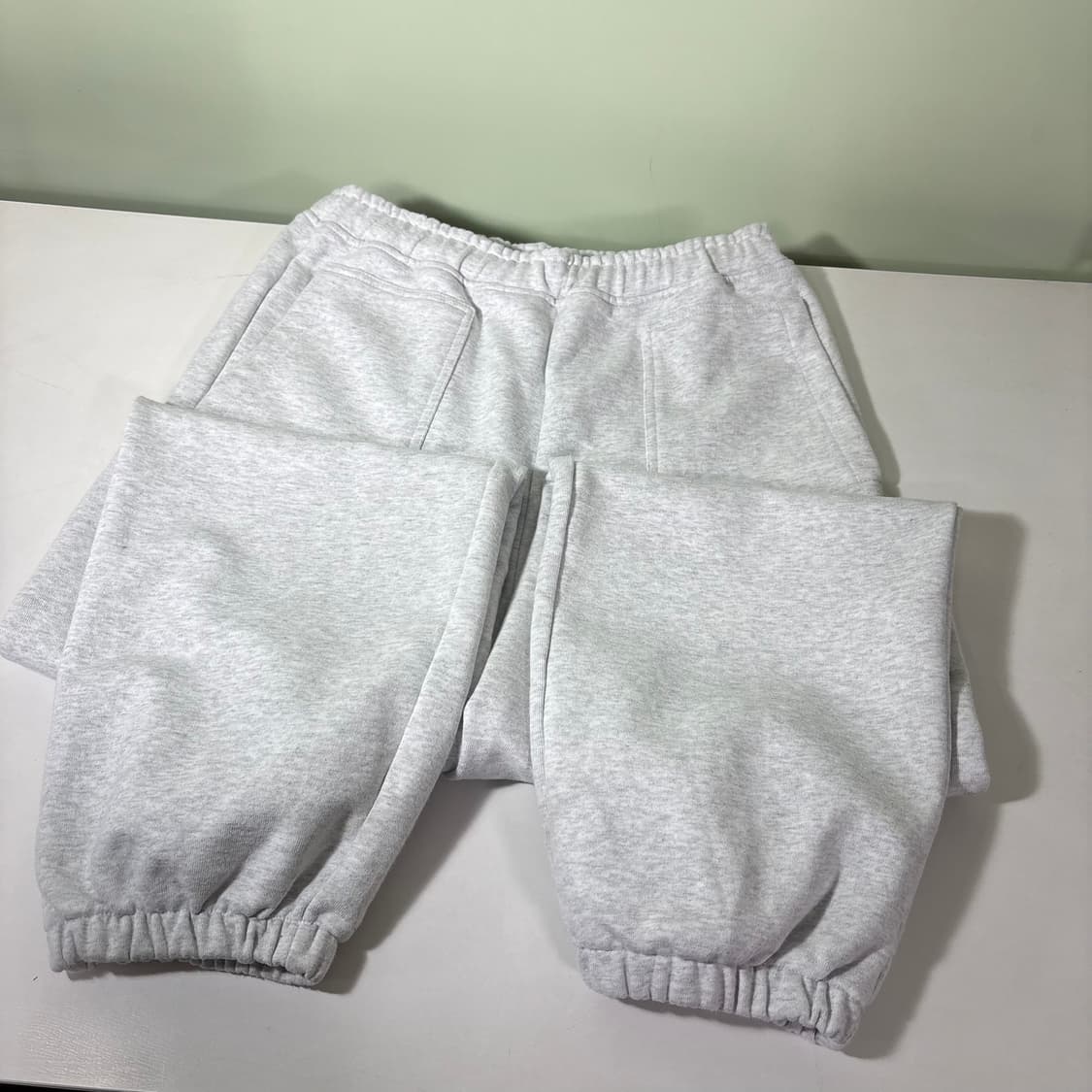 M 마리떼 프랑소와 저버 멜란지그레이 스웻 조거팬츠 상품이미지3