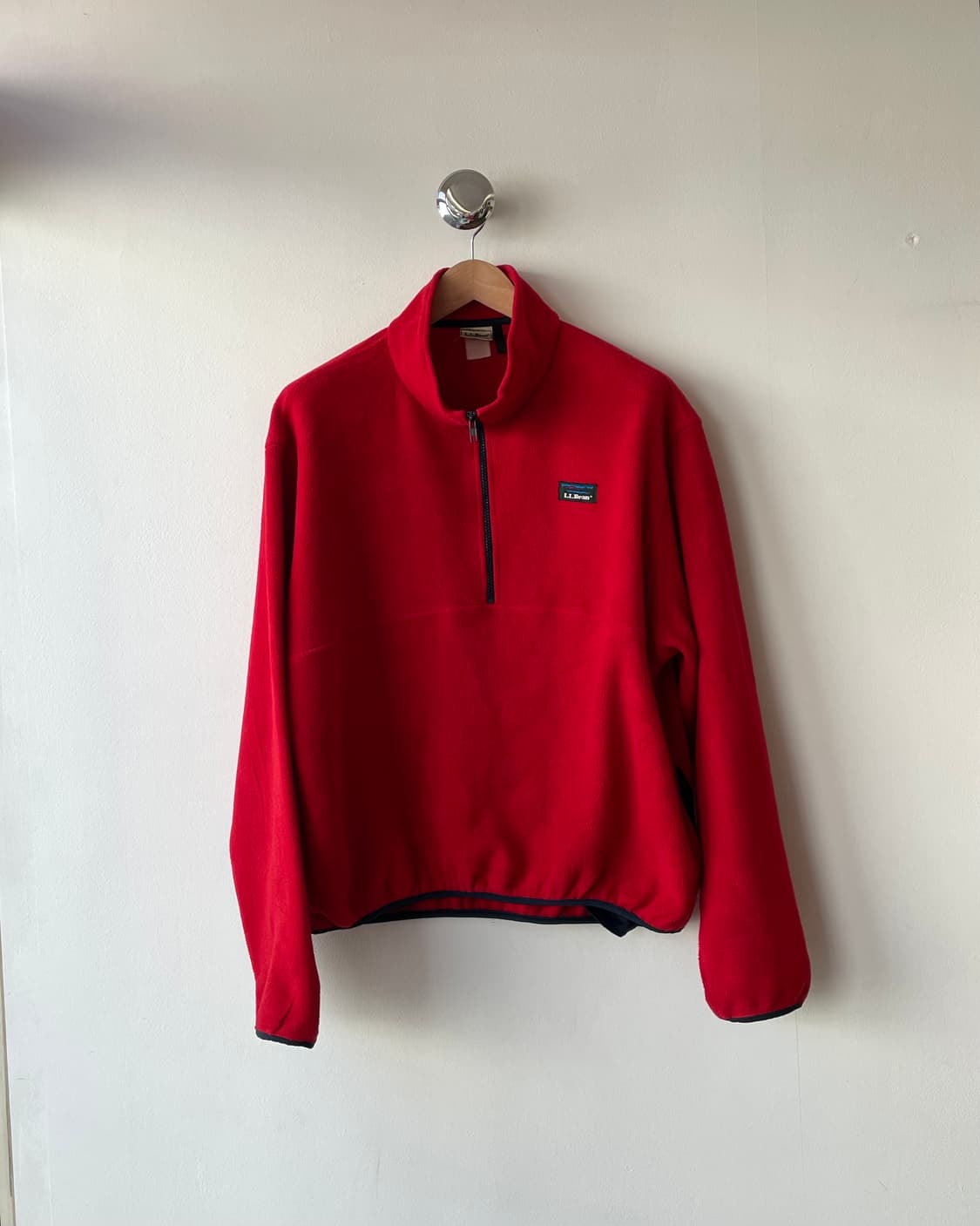 90‘s USA LL Bean Half-zip Fleece 엘엘빈 플리스 상품이미지1