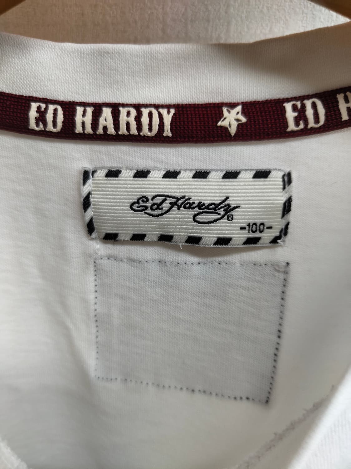 L) ED HARDY Y2K 반팔 티셔츠 팝니다 상품이미지3