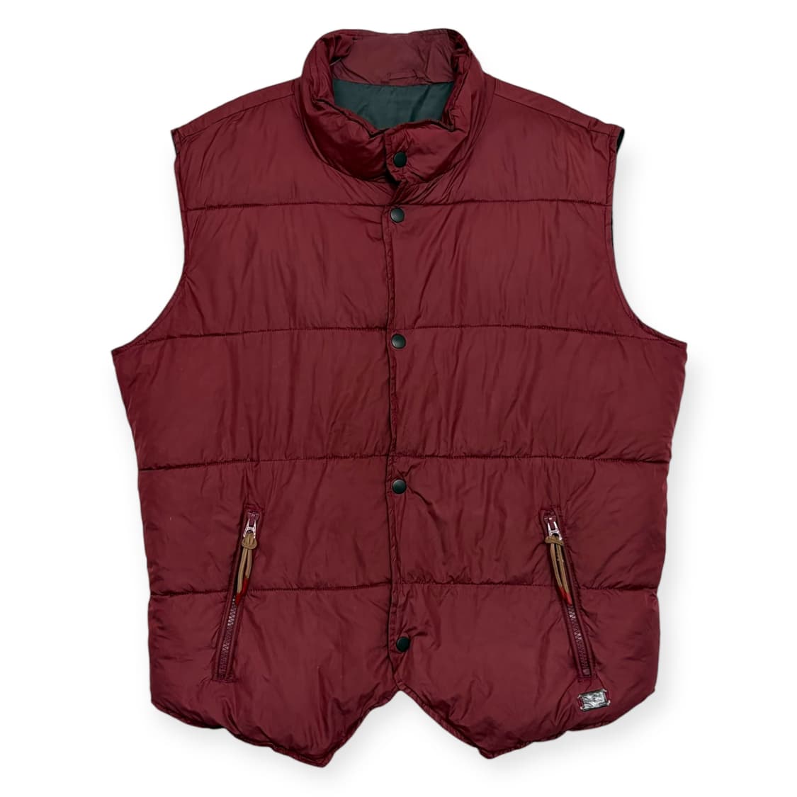 디젤 패턴 패딩 베스트 조끼 상품이미지1