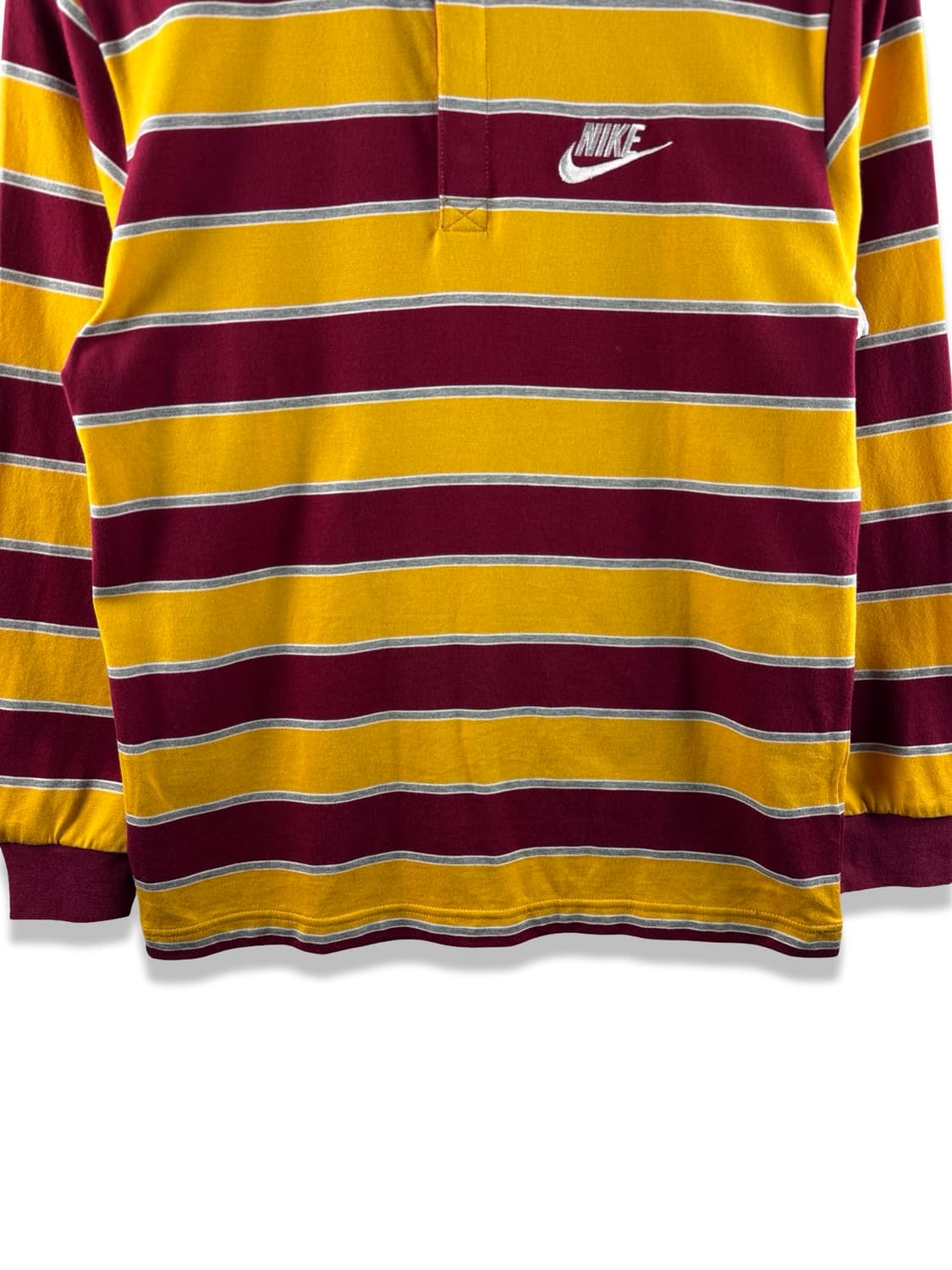 나이키 버건디 옐로우 럭비티셔츠2212 상품이미지3