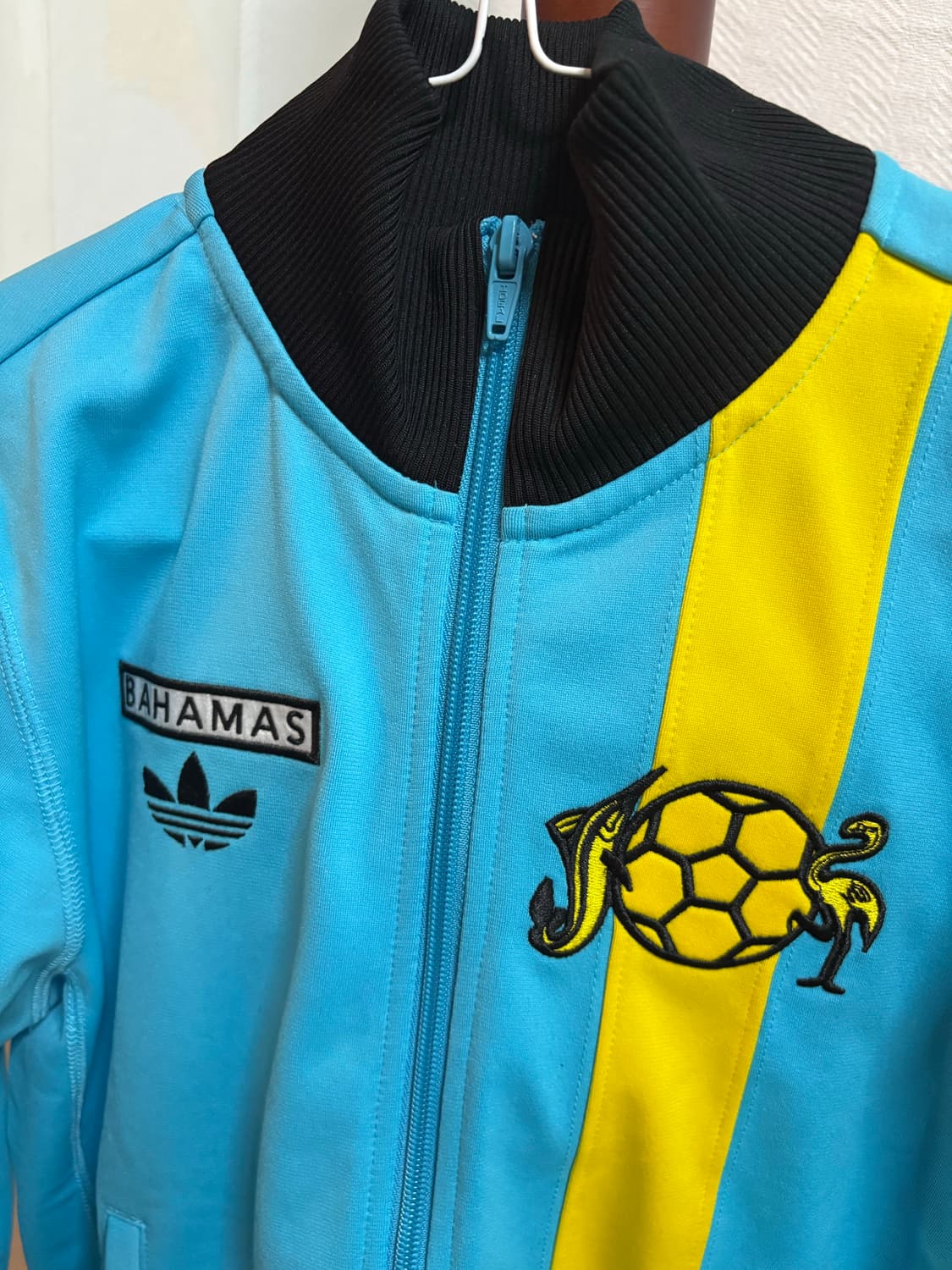 아디다스 삼선 바하마 트랙탑 하늘색 져지 90 상품이미지4