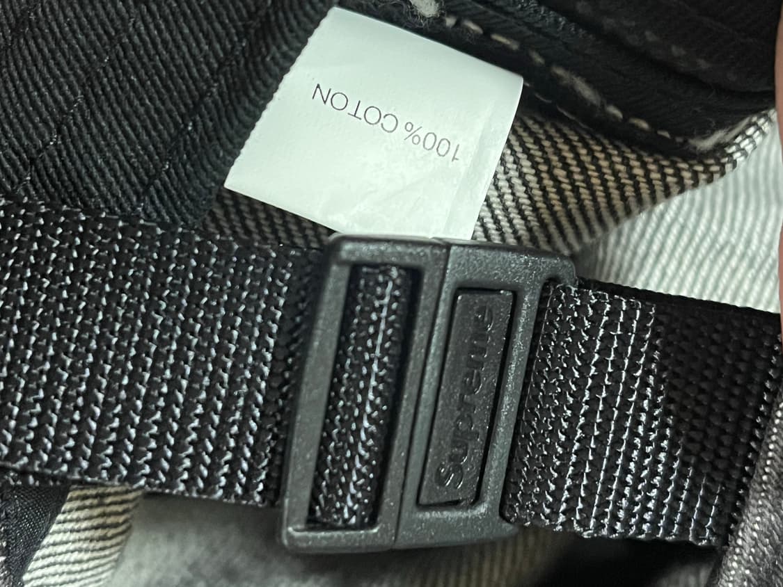 슈프림 엠보시드 데님 캡 상품이미지5