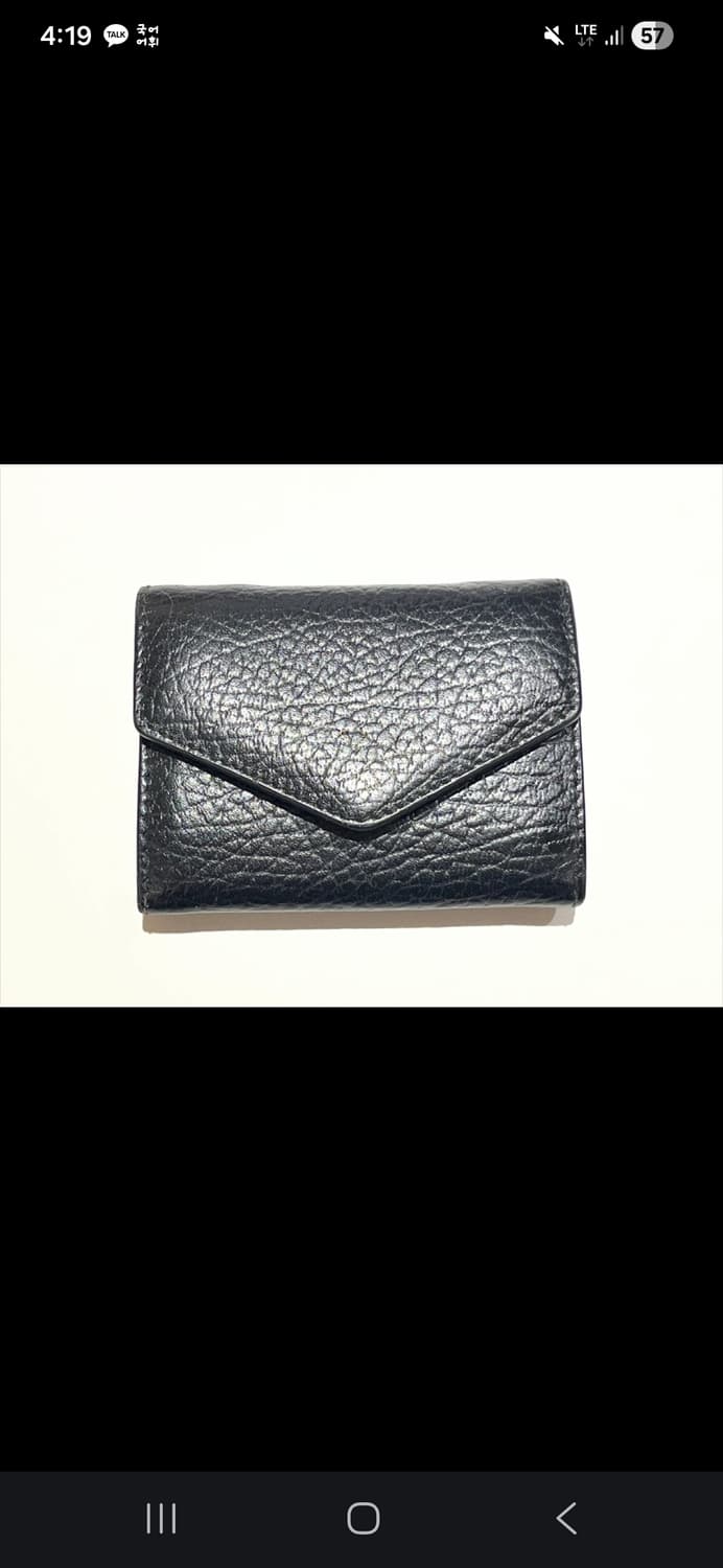 메종마르지엘라 블랙 반지갑 가죽 상품이미지2